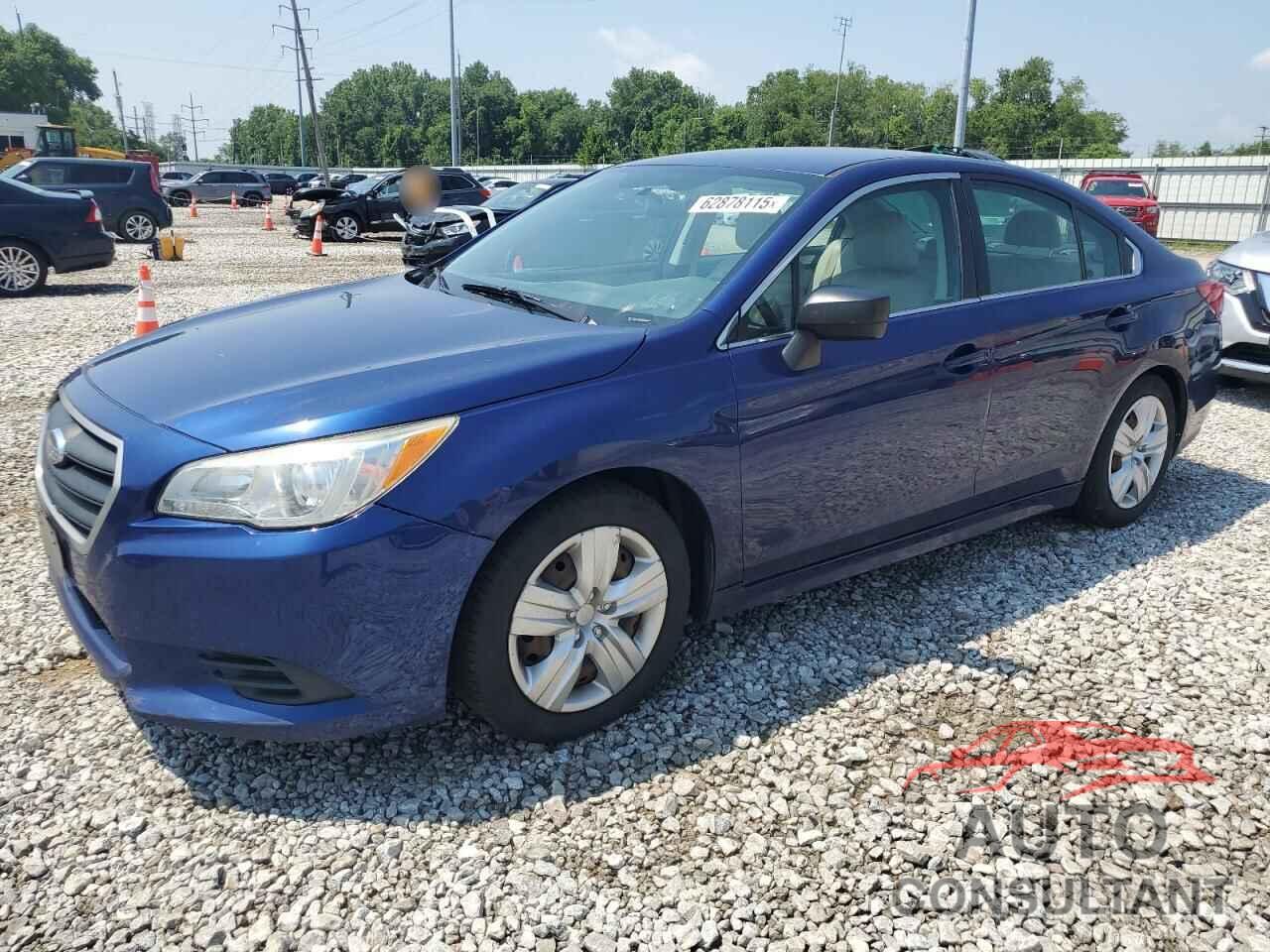 SUBARU LEGACY 2016 - 4S3BNBA68G3046600