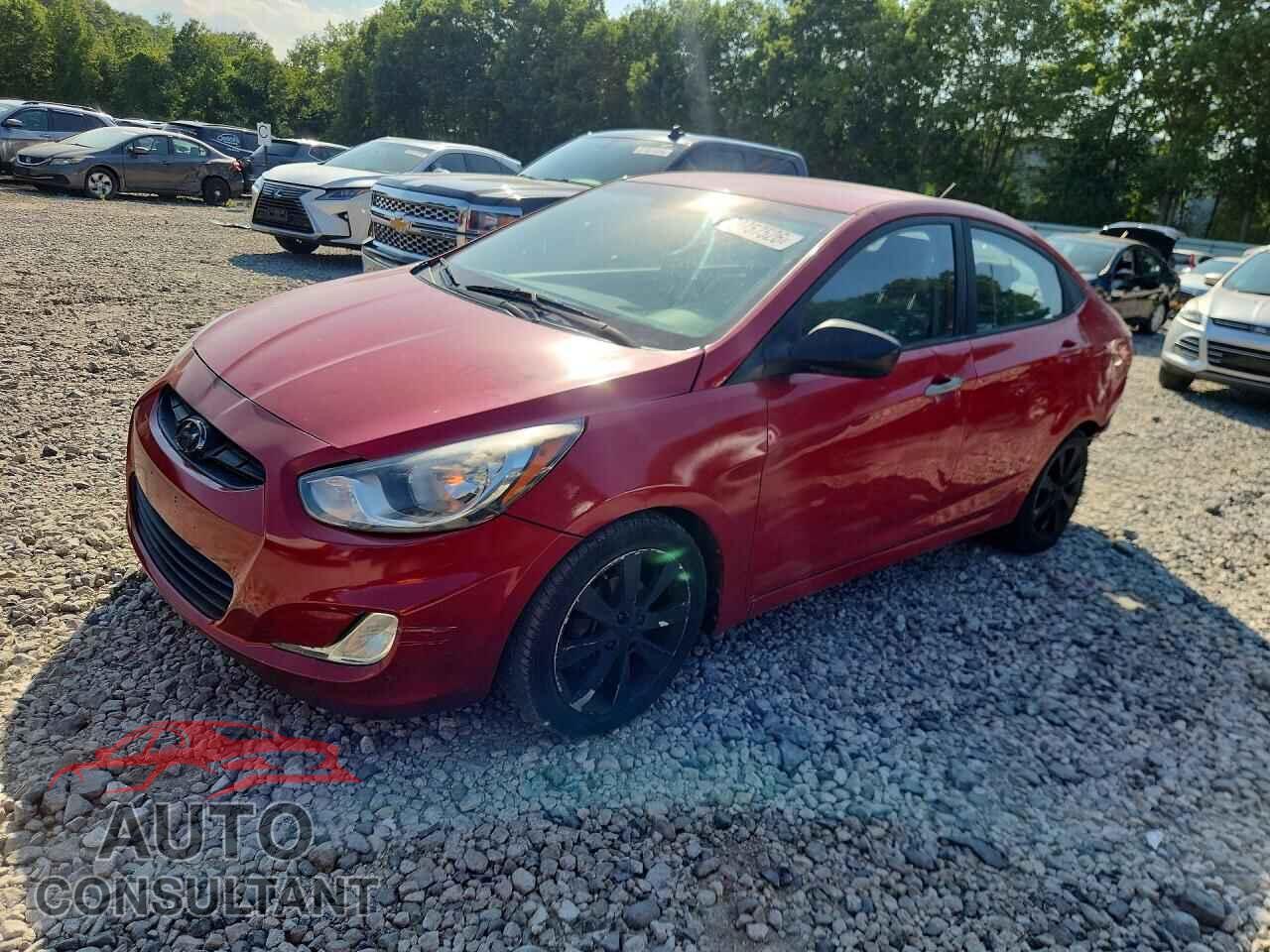 HYUNDAI ACCENT 2012 - KMHCU4AE2CU241036