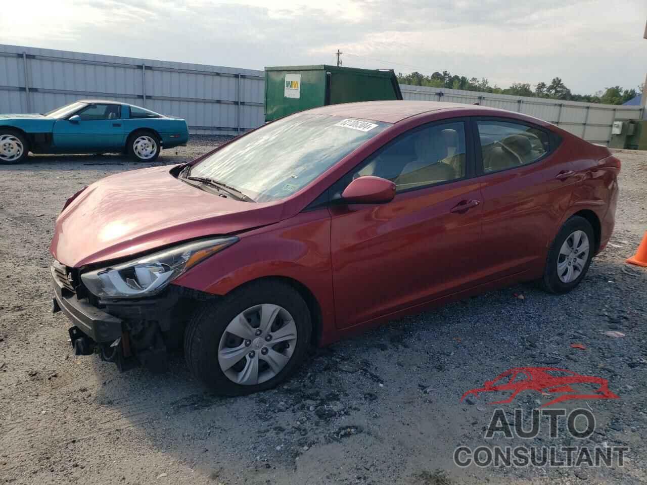 HYUNDAI ELANTRA 2016 - 5NPDH4AEXGH788116