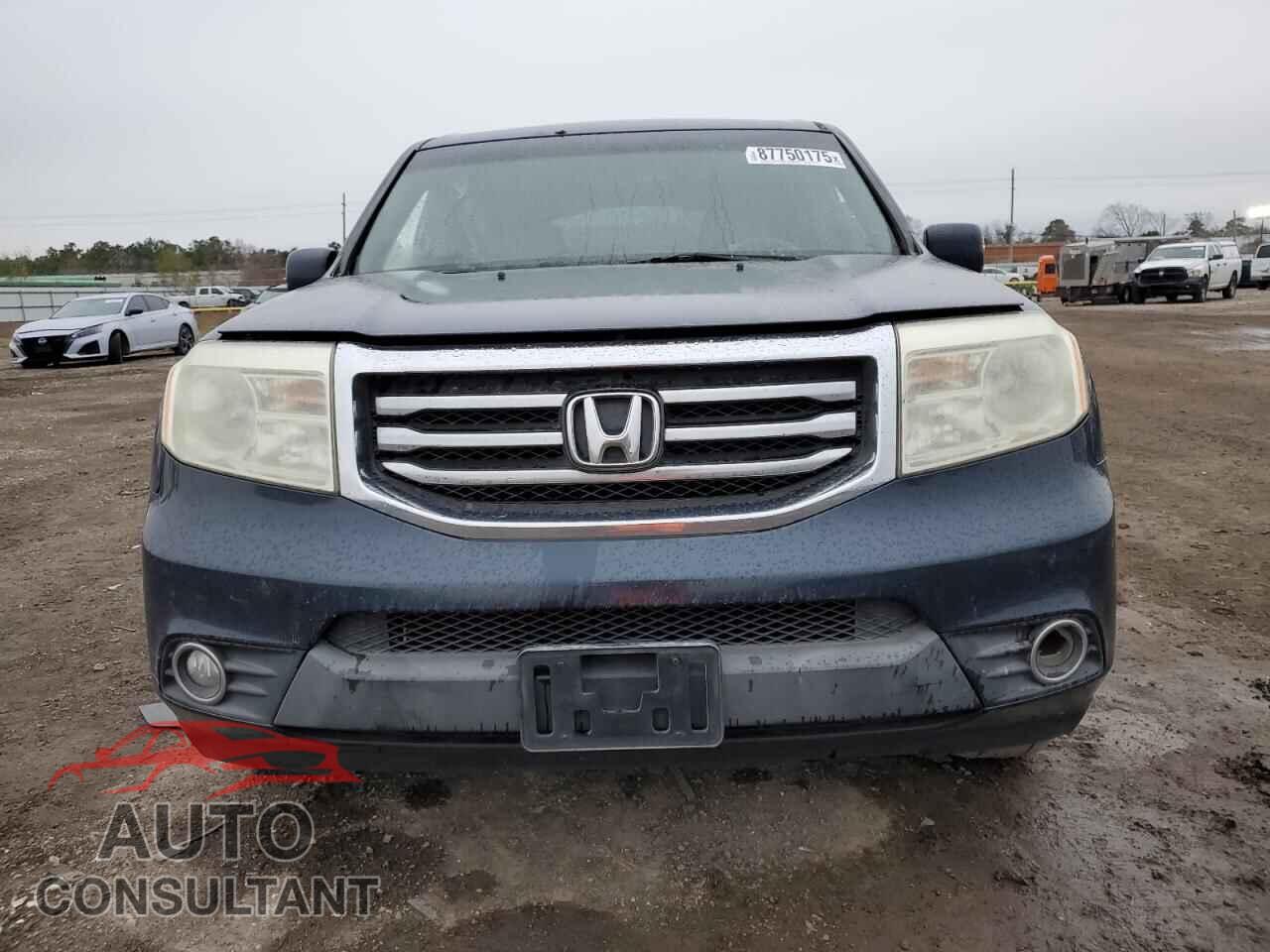 HONDA PILOT 2012 - 5FNYF3H58CB005651