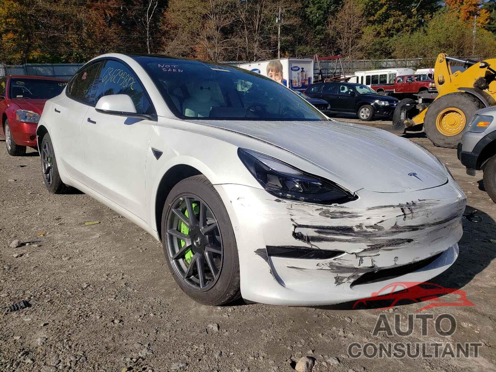 TESLA MODEL 3 2021 - 5YJ3E1EB9MF013318