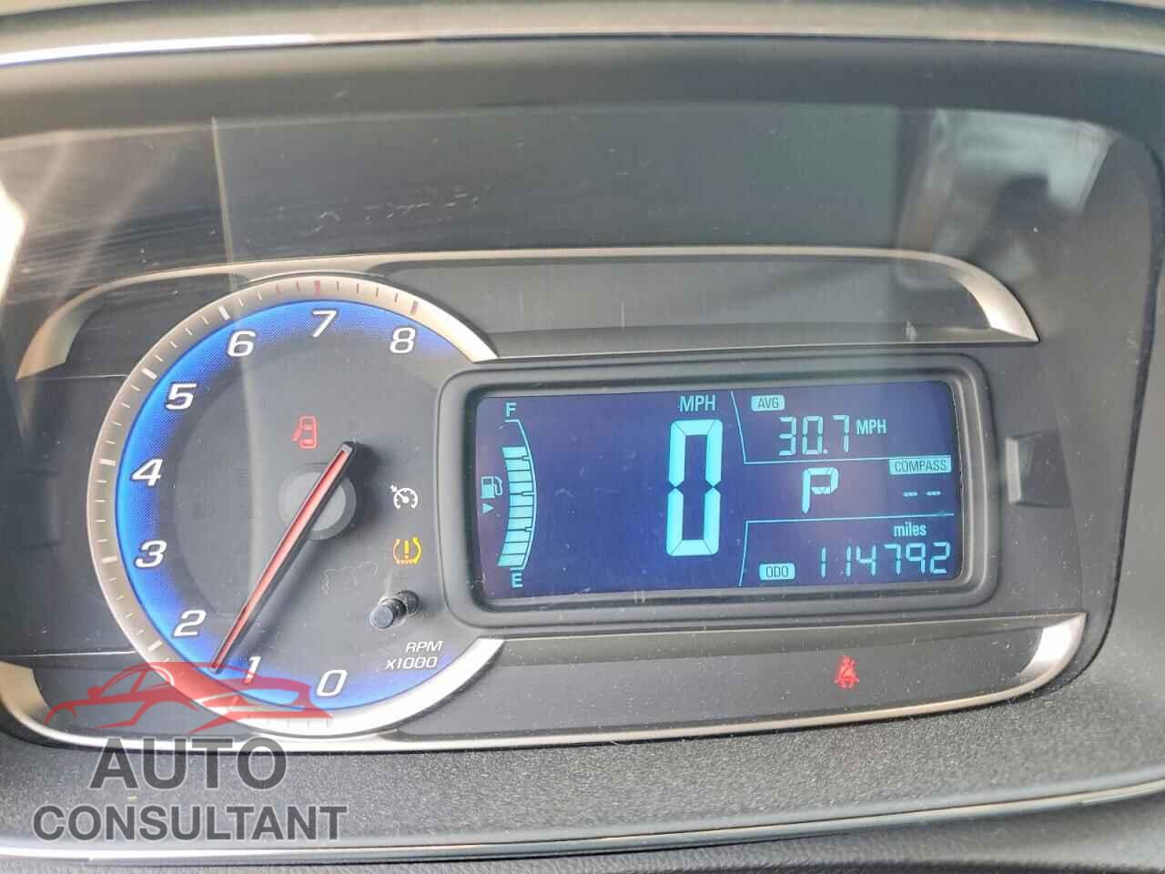 CHEVROLET TRAX 2016 - KL7CJLSBXGB683024