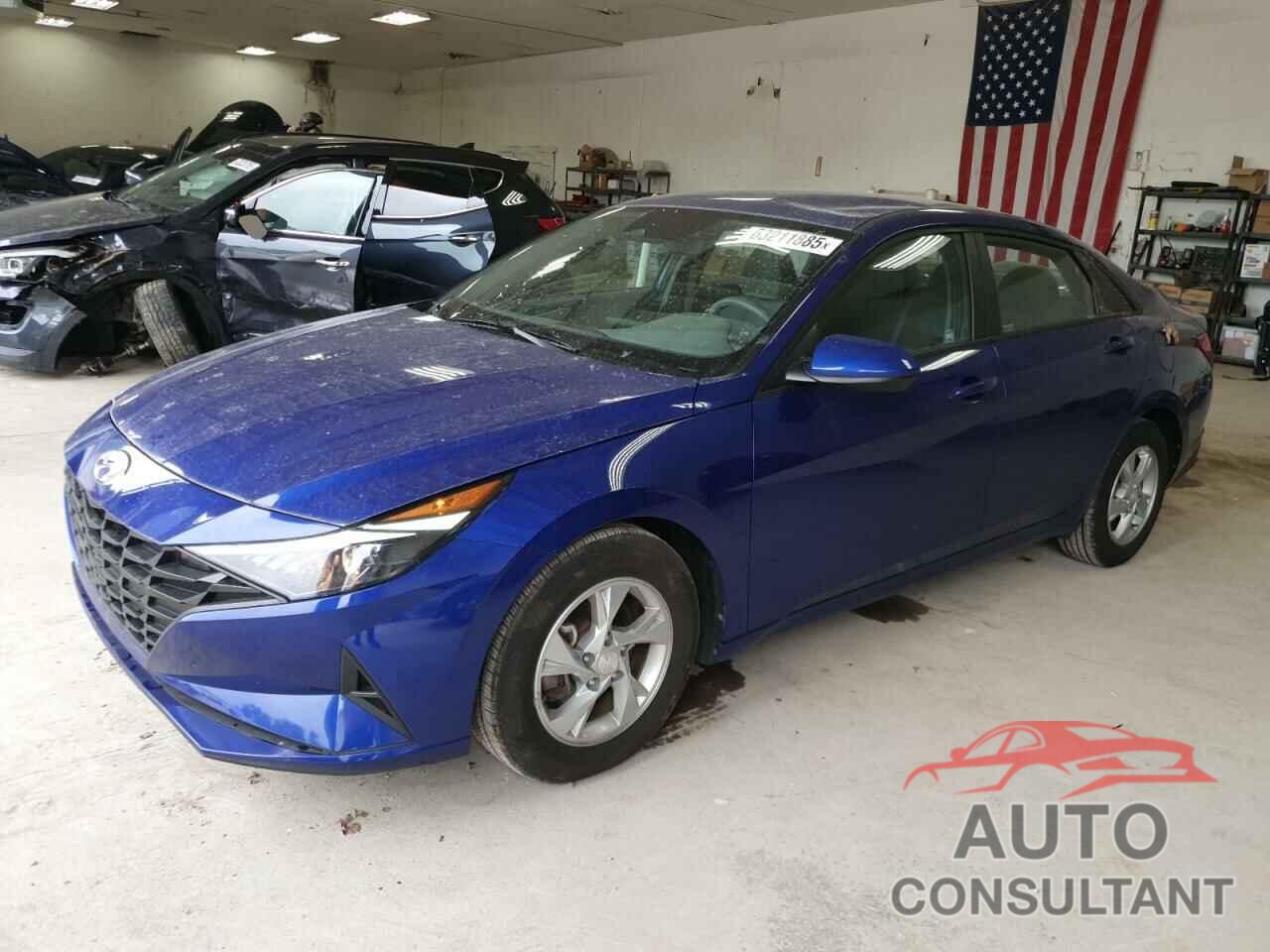 HYUNDAI ELANTRA 2021 - KMHLL4AG0MU153334