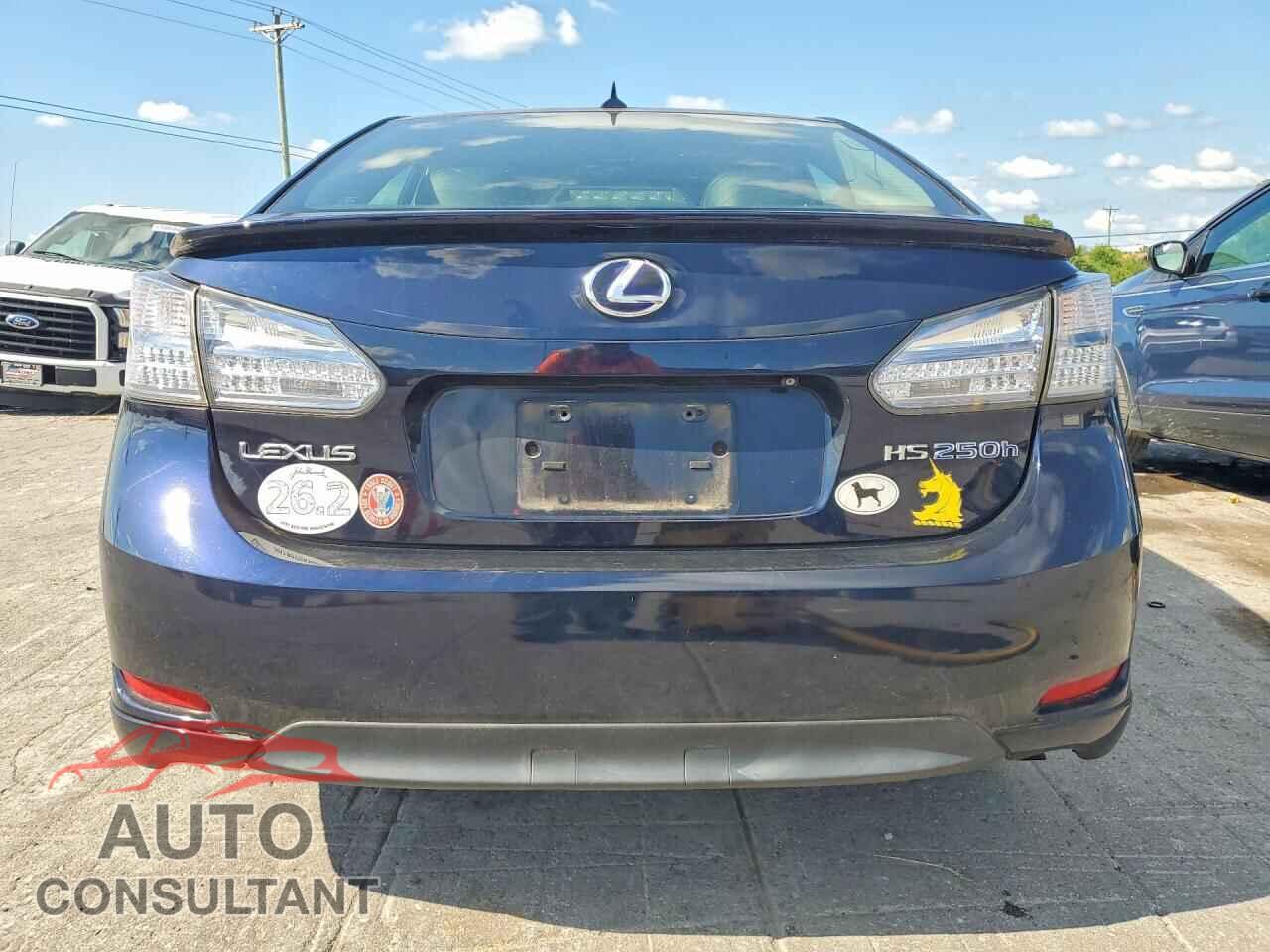LEXUS HS 2010 - JTHBB1BA5A2009859