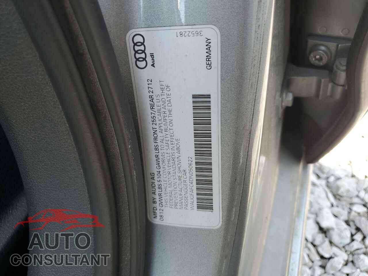 AUDI A6 2013 - WAUGFAFC4DN050622
