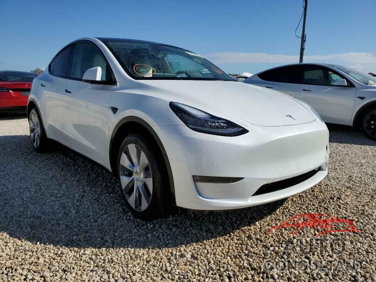 TESLA MODEL Y 2021 - 5YJYGDEE7MF283532
