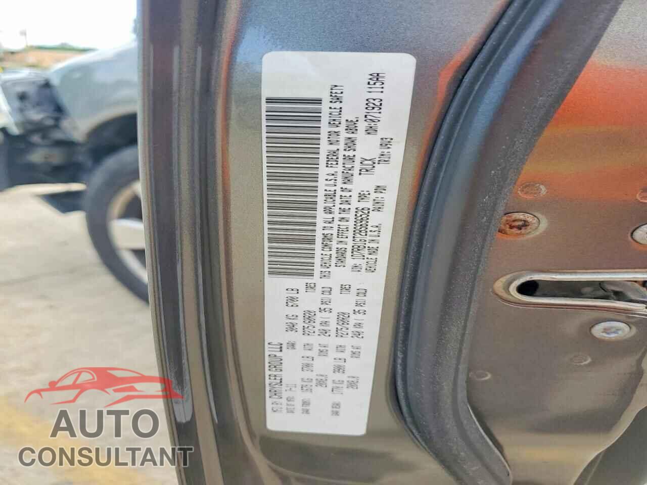 DODGE RAM 1500 2011 - 1D7RB1GT2BS696526