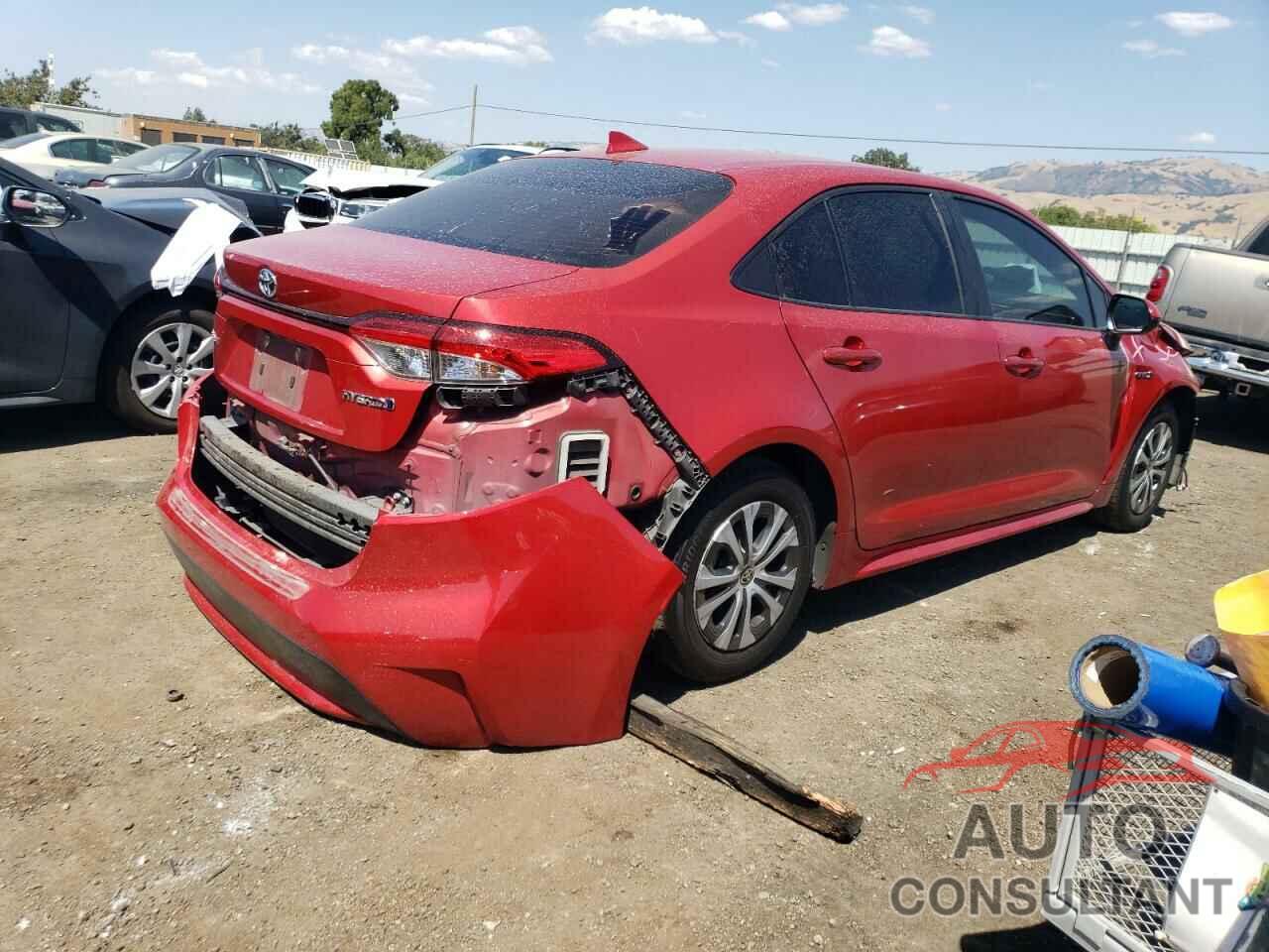 TOYOTA COROLLA 2021 - JTDEAMDE5MJ016372