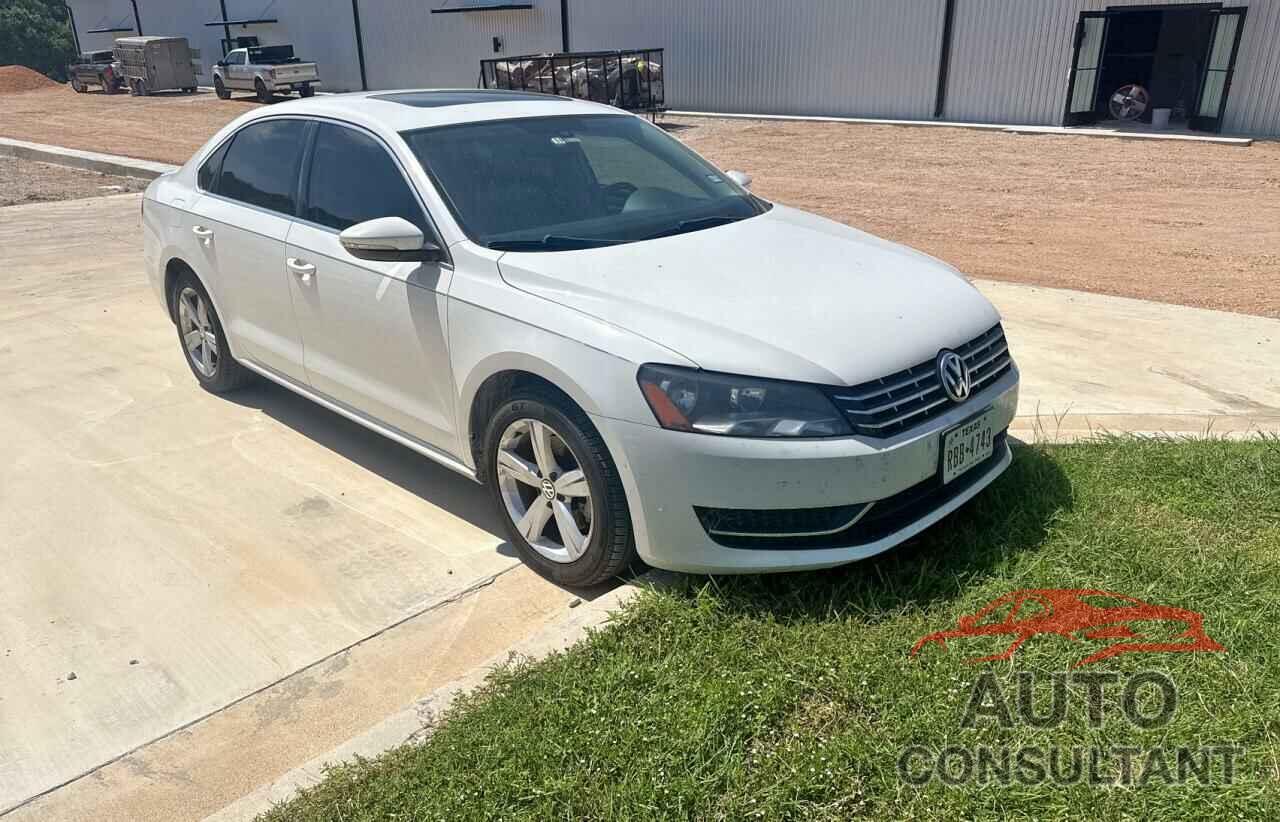 VOLKSWAGEN PASSAT 2012 - 1VWBN7A37CC092574
