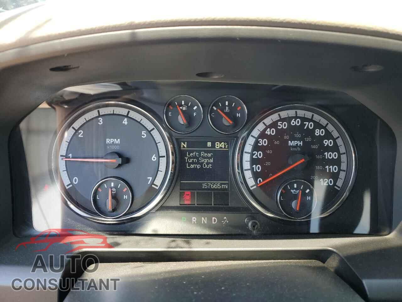 DODGE RAM 1500 2012 - 1C6RD7LT3CS126234