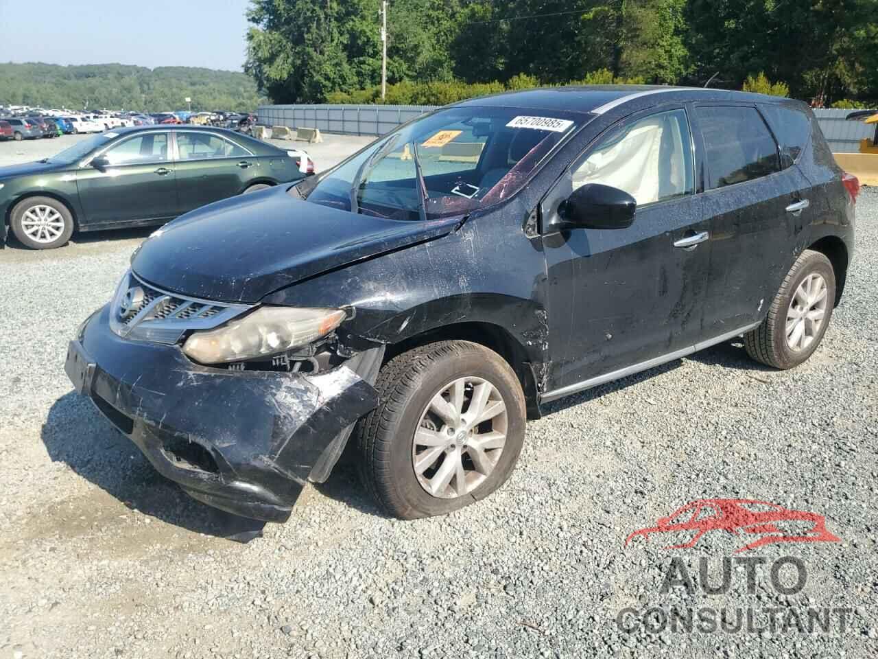 NISSAN MURANO 2011 - JN8AZ1MW7BW170651