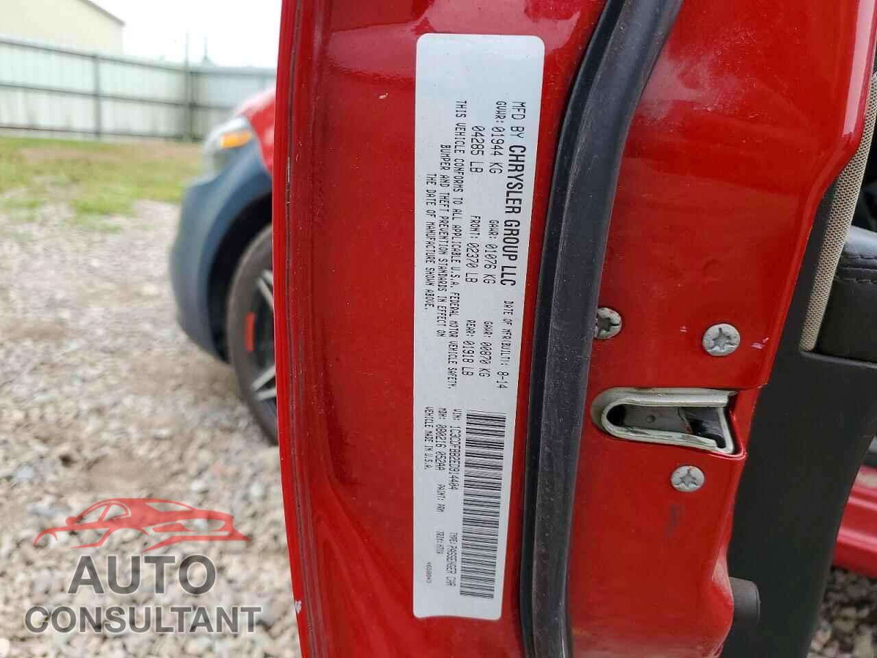 DODGE DART 2014 - 1C3CDFBB2ED914404