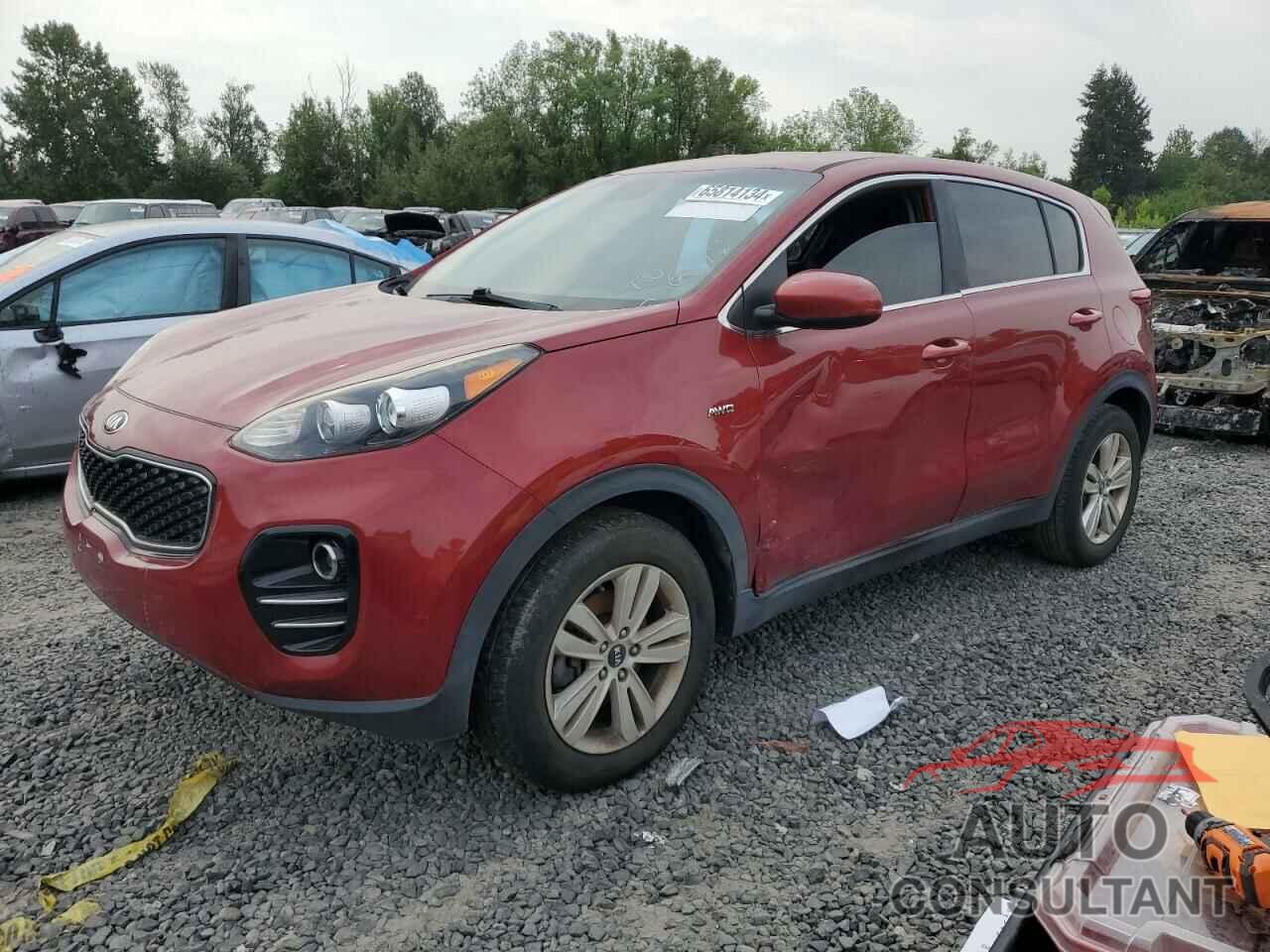 KIA SPORTAGE 2017 - KNDPMCAC4H7256660