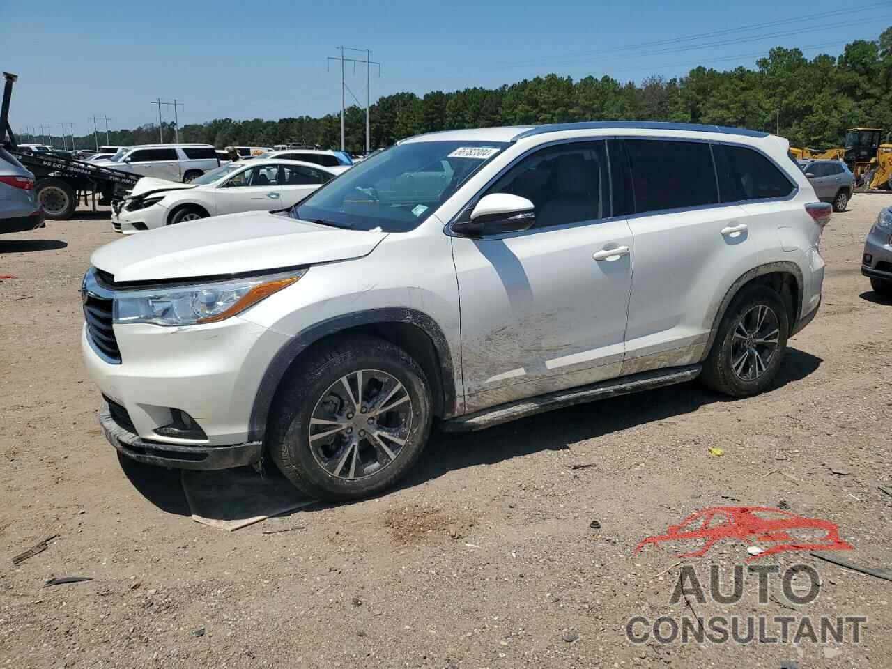 TOYOTA HIGHLANDER 2016 - 5TDKKRFHXGS133103