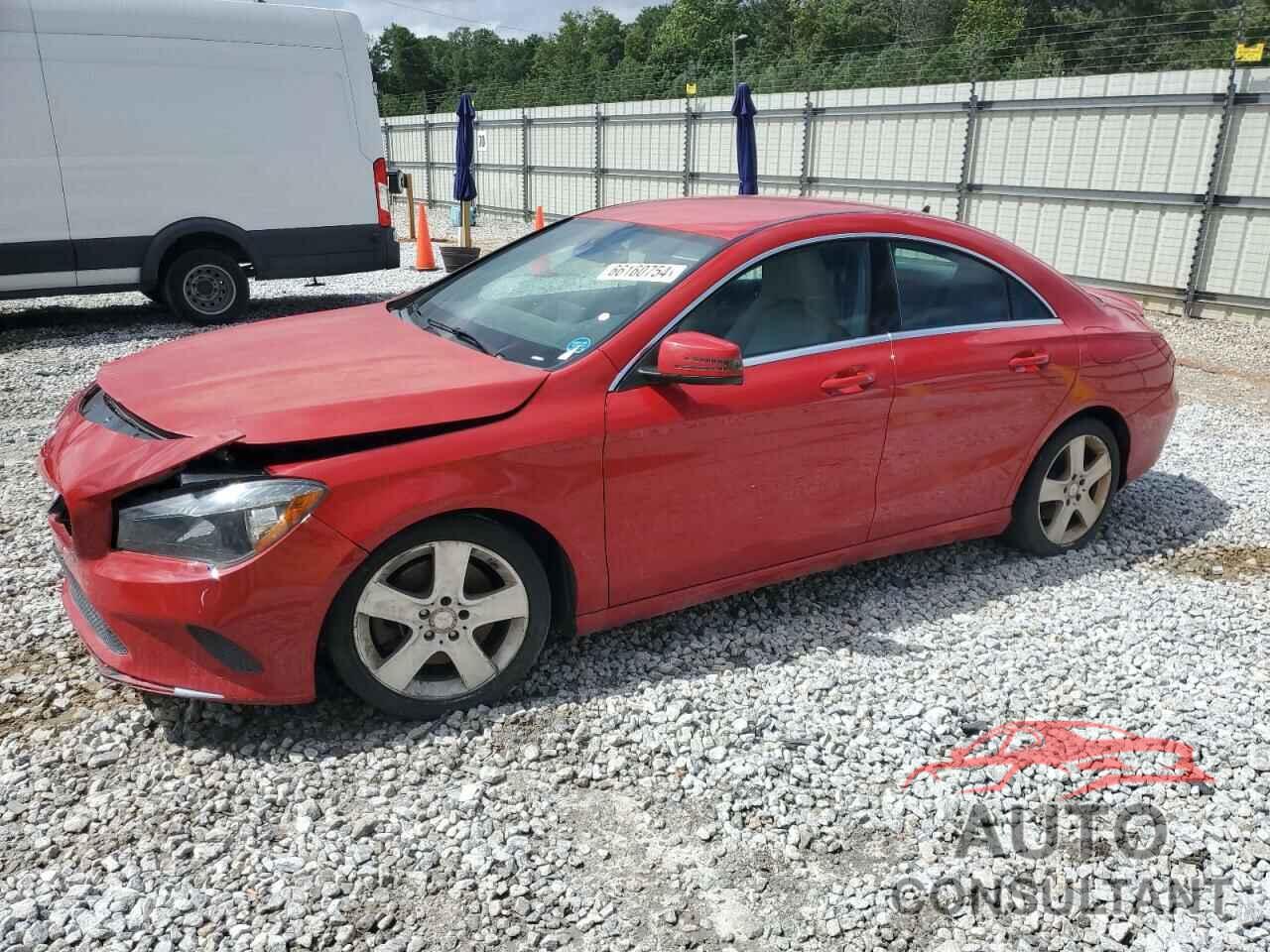 MERCEDES-BENZ CLA-CLASS 2017 - WDDSJ4GB7HN407547