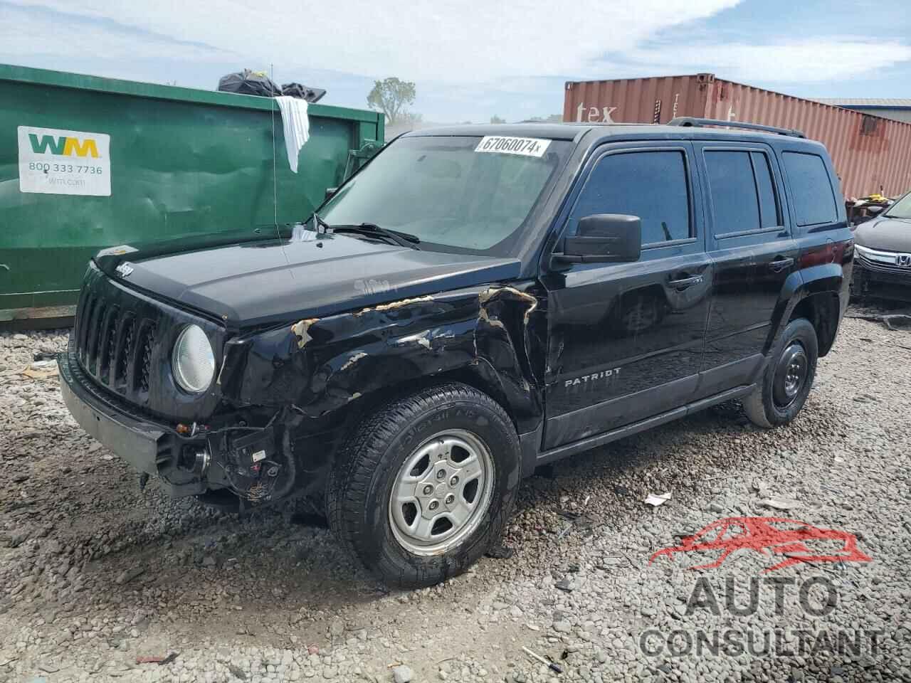 JEEP PATRIOT 2016 - 1C4NJPBA6GD669880