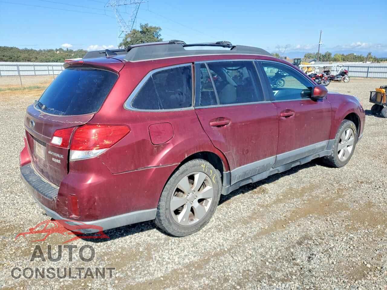 SUBARU OUTBACK 2011 - 4S4BRBKC4B3413585