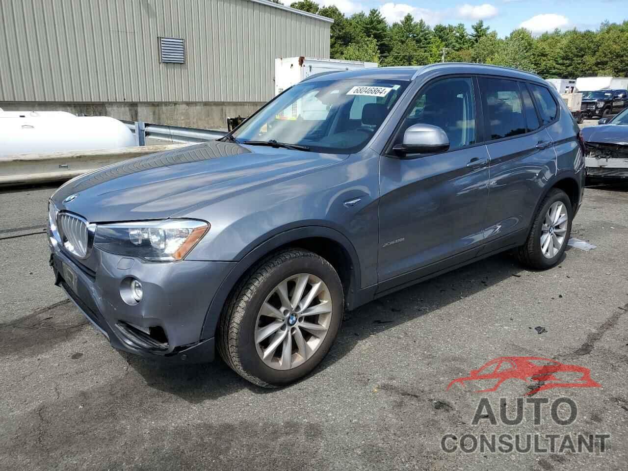 BMW X3 2016 - 5UXWX9C55G0D82684