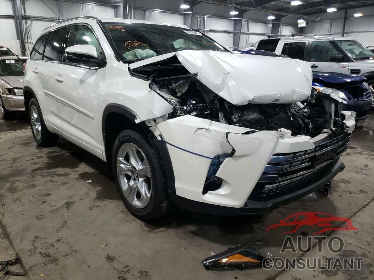 TOYOTA HIGHLANDER 2017 - 5TDDZRFH1HS463797