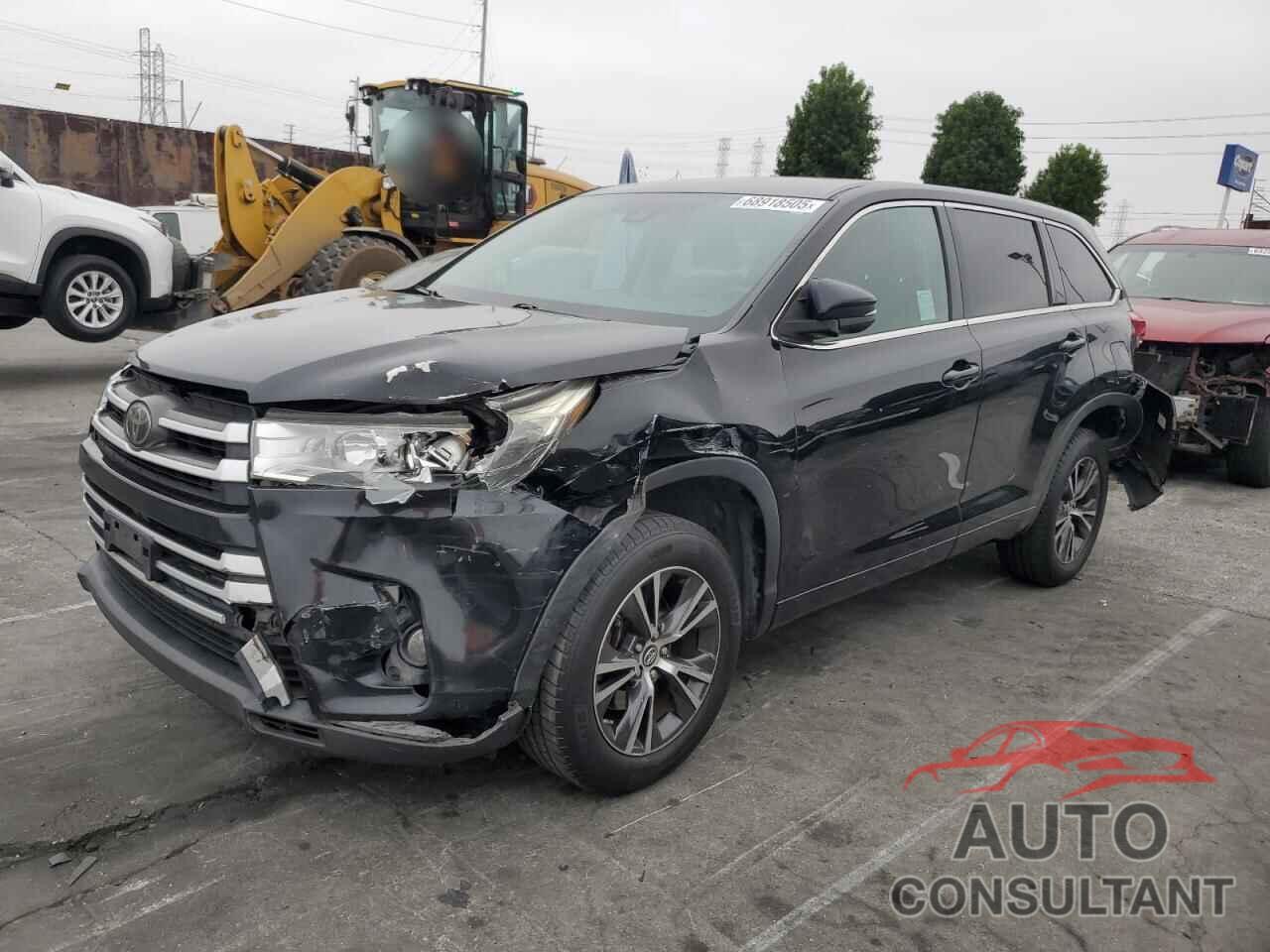 TOYOTA HIGHLANDER 2018 - 5TDZZRFH1JS260307
