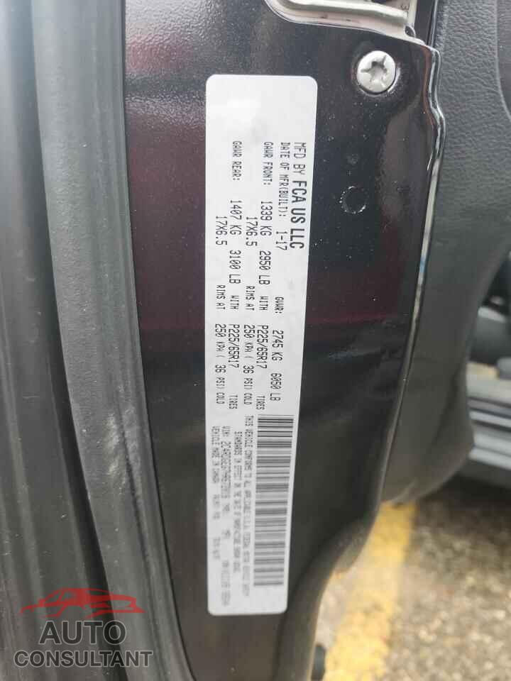 DODGE CARAVAN 2017 - 2C4RDGEG7HR672018
