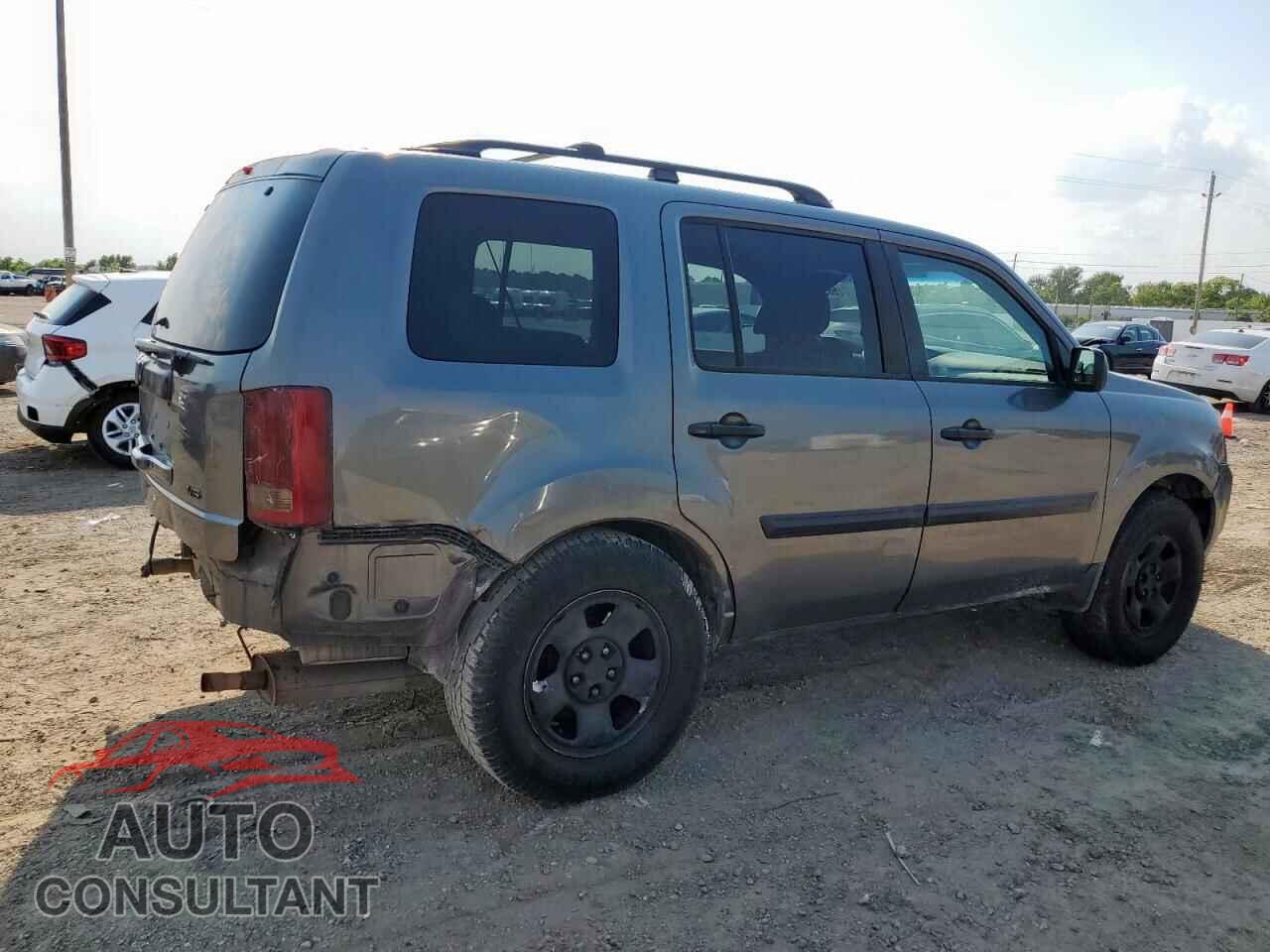 HONDA PILOT 2011 - 5FNYF3H22BB030596