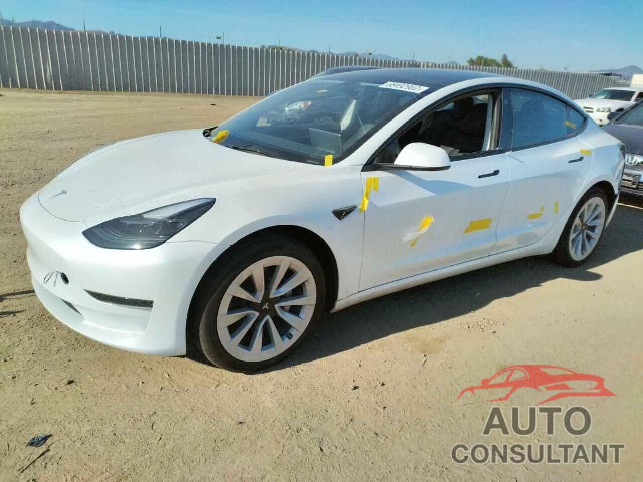 TESLA MODEL 3 2022 - 5YJ3E1EA0NF375594