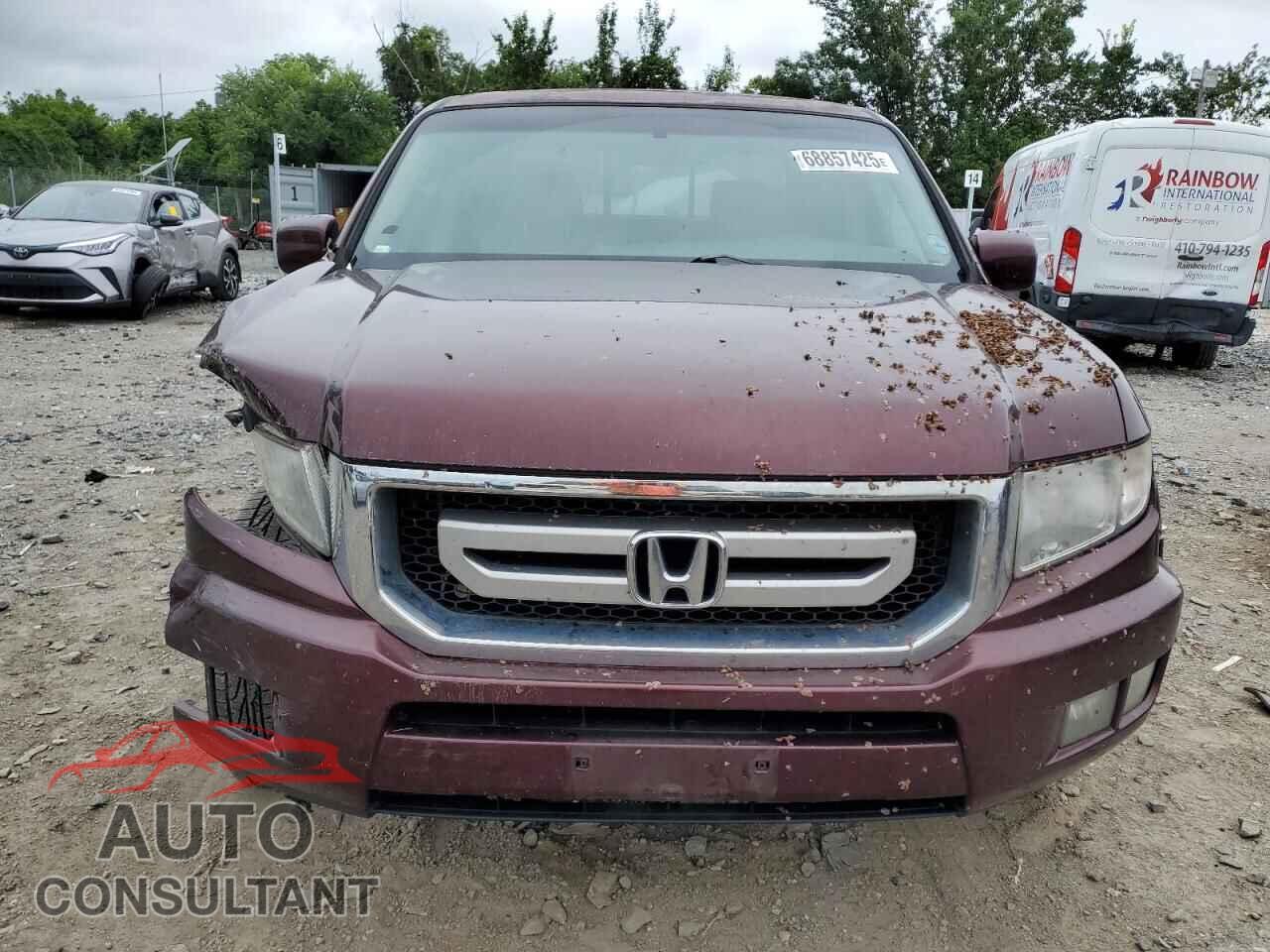HONDA RIDGELINE 2011 - 5FPYK1F51BB004902
