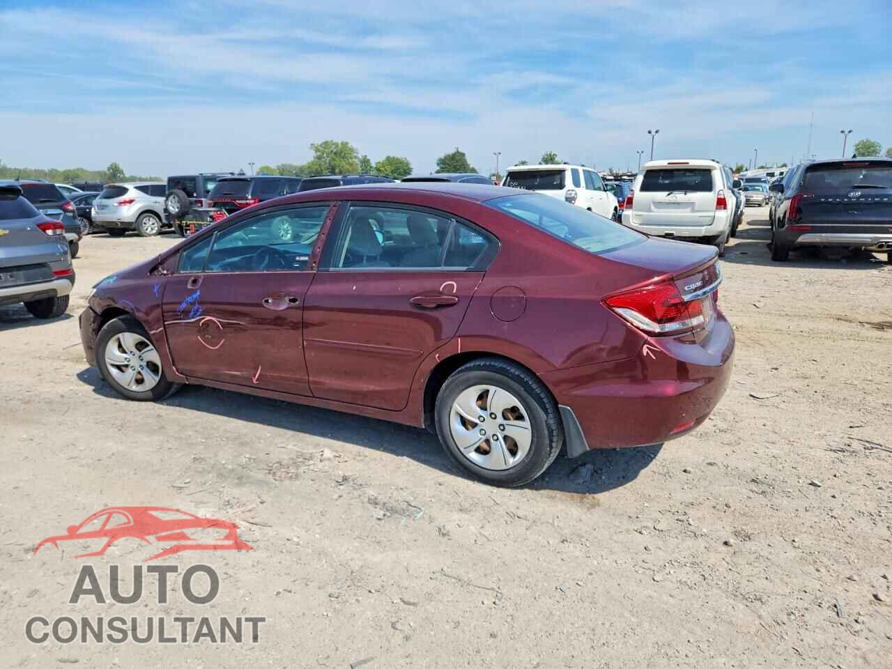 HONDA CIVIC 2014 - 19XFB2F57EE077532