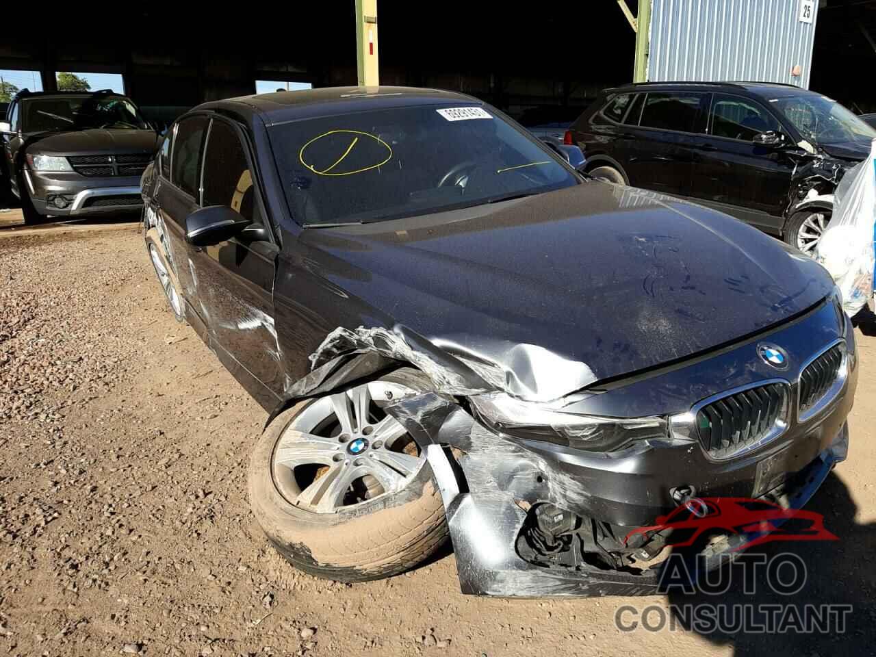 BMW 3 SERIES 2016 - WBA8E9G50GNT87461