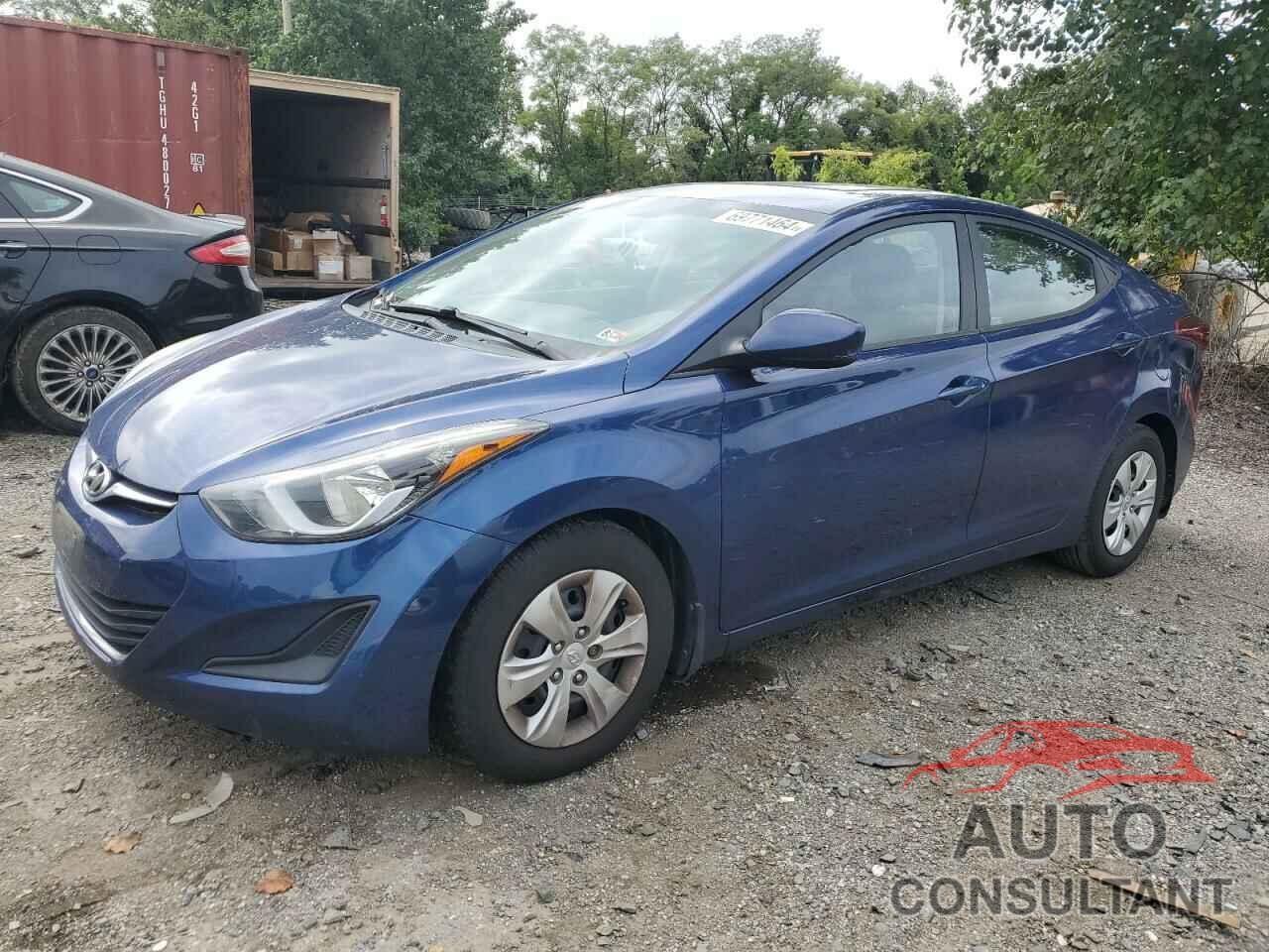 HYUNDAI ELANTRA 2016 - 5NPDH4AE1GH732775