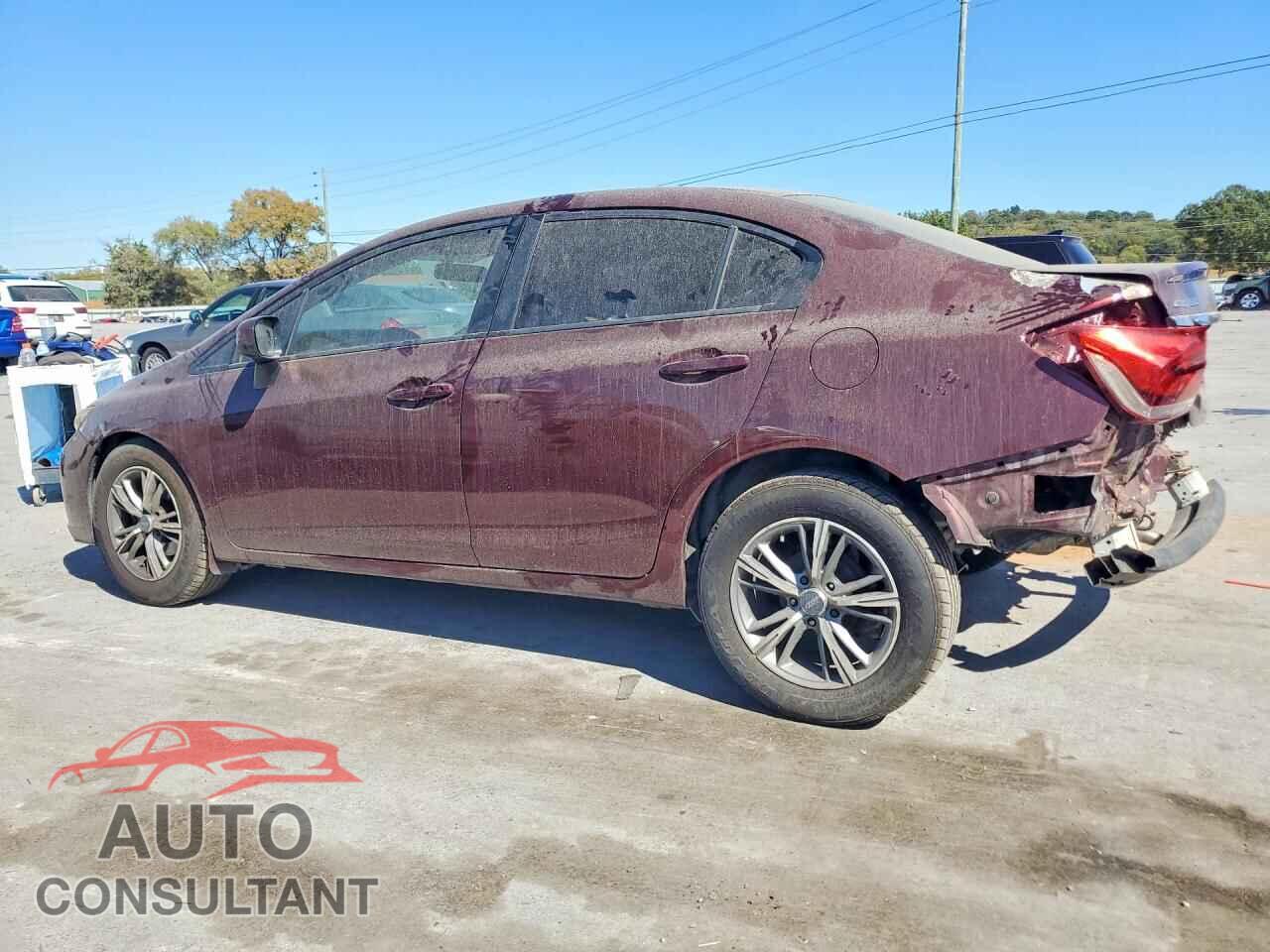 HONDA CIVIC 2014 - 19XFB2F54EE053348
