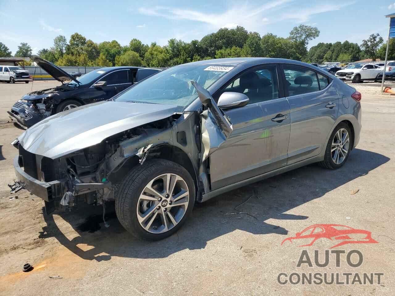 HYUNDAI ELANTRA 2018 - KMHD84LF6JU524518