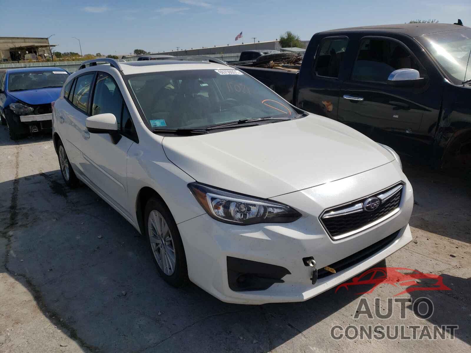 SUBARU IMPREZA 2018 - 4S3GTAB65J3701582
