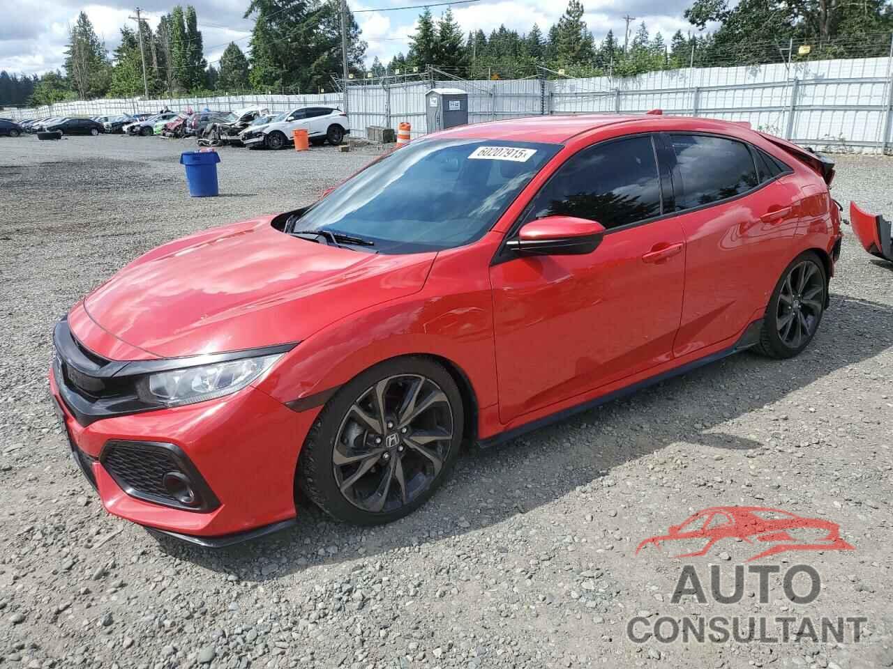 HONDA CIVIC 2018 - SHHFK7H47JU426175