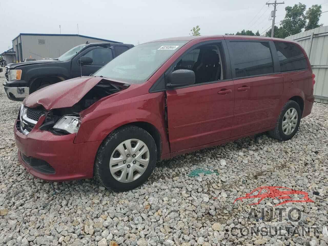 DODGE CARAVAN 2016 - 2C4RDGBG4GR218361