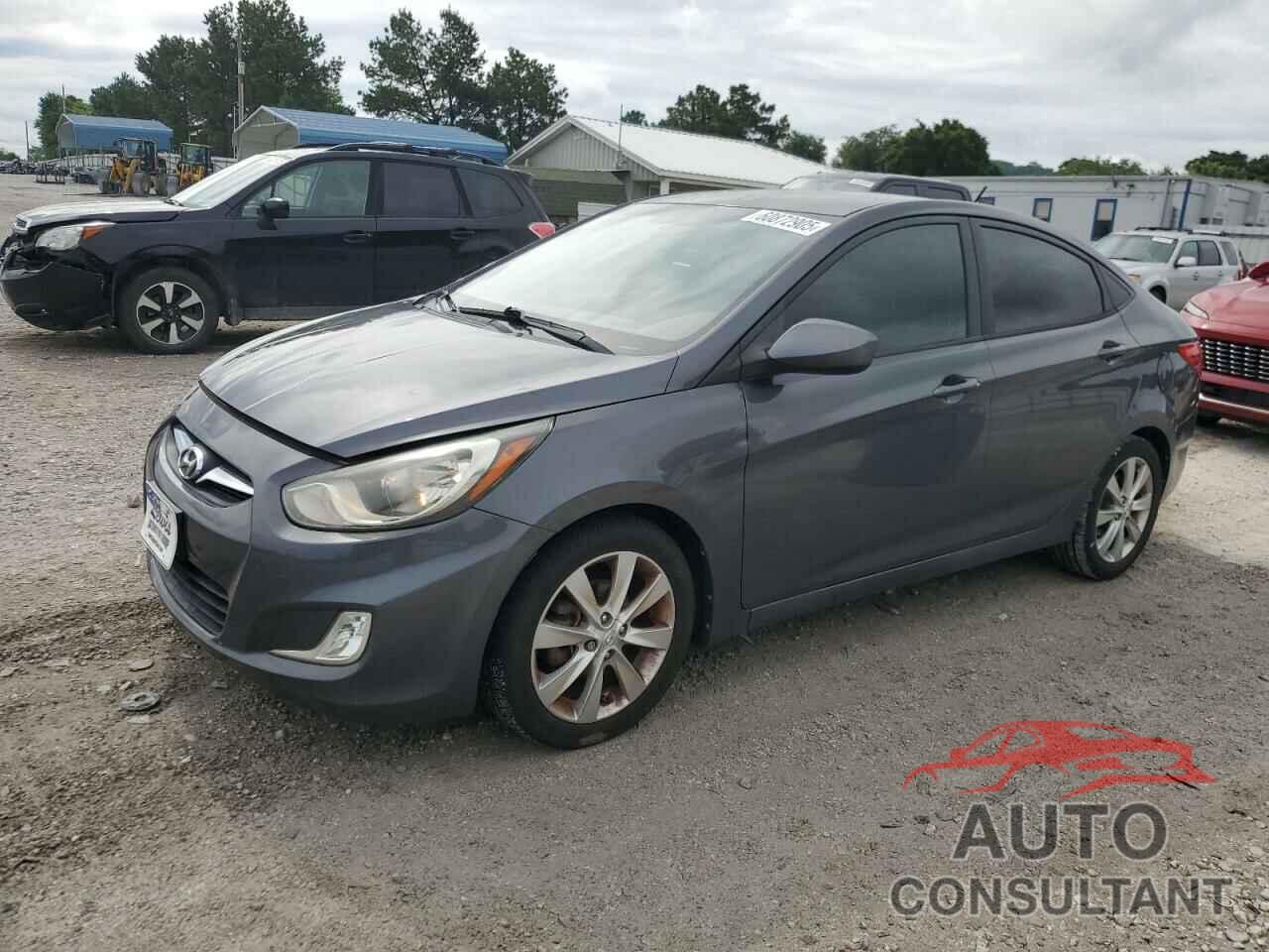 HYUNDAI ACCENT 2012 - KMHCU4AE1CU099049