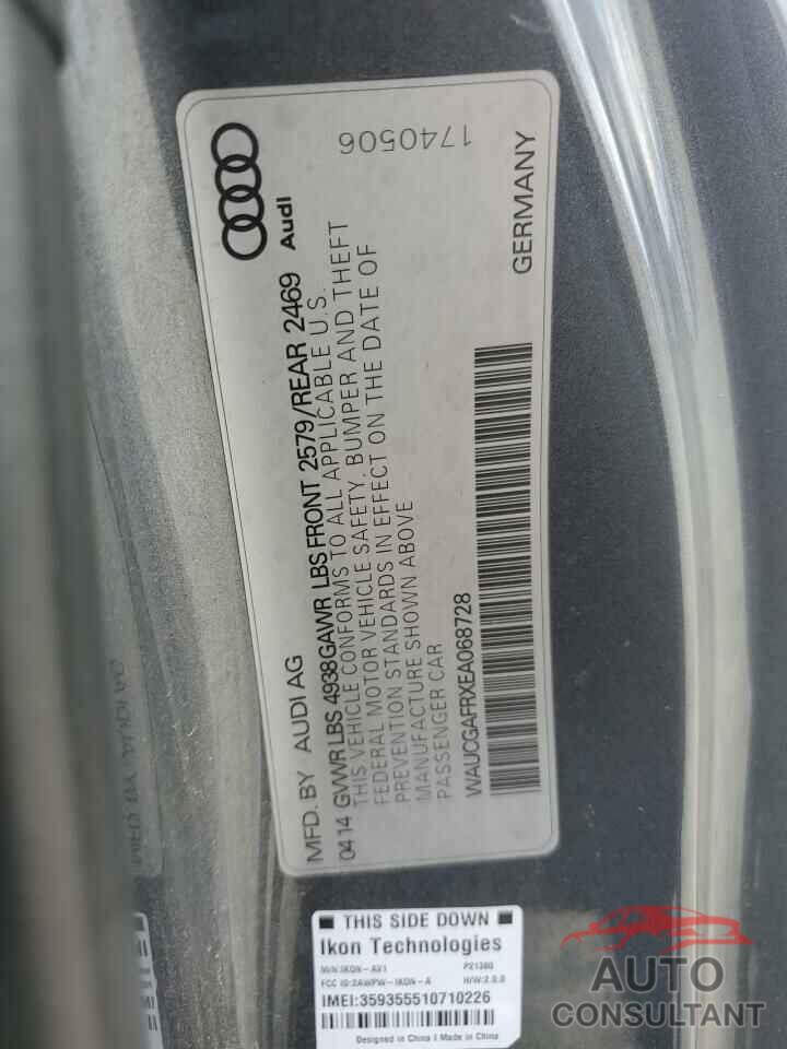 AUDI S5/RS5 2014 - WAUCGAFRXEA068728