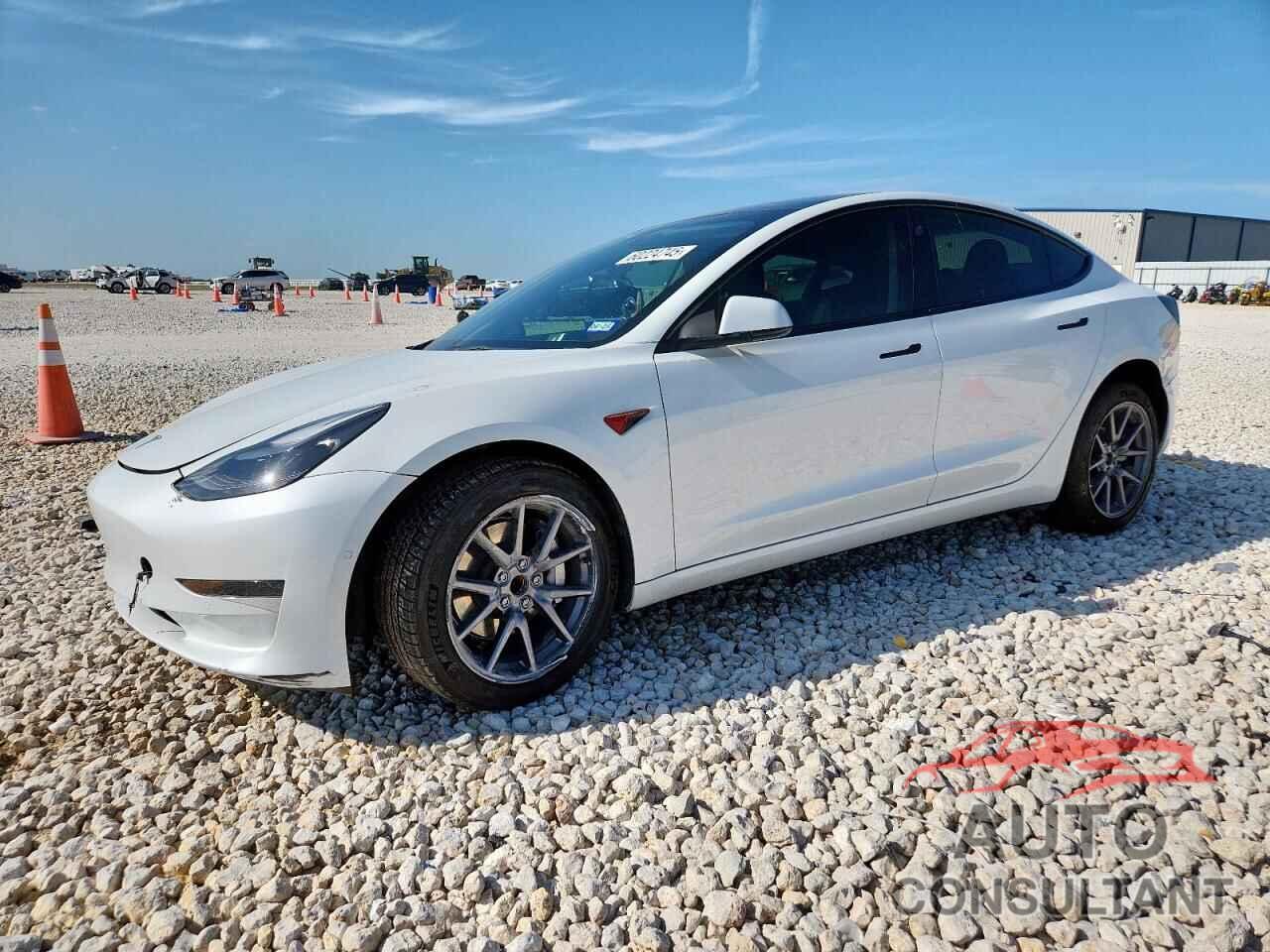 2022 tesla model 3 electric 5yj3e1ea6nf101509