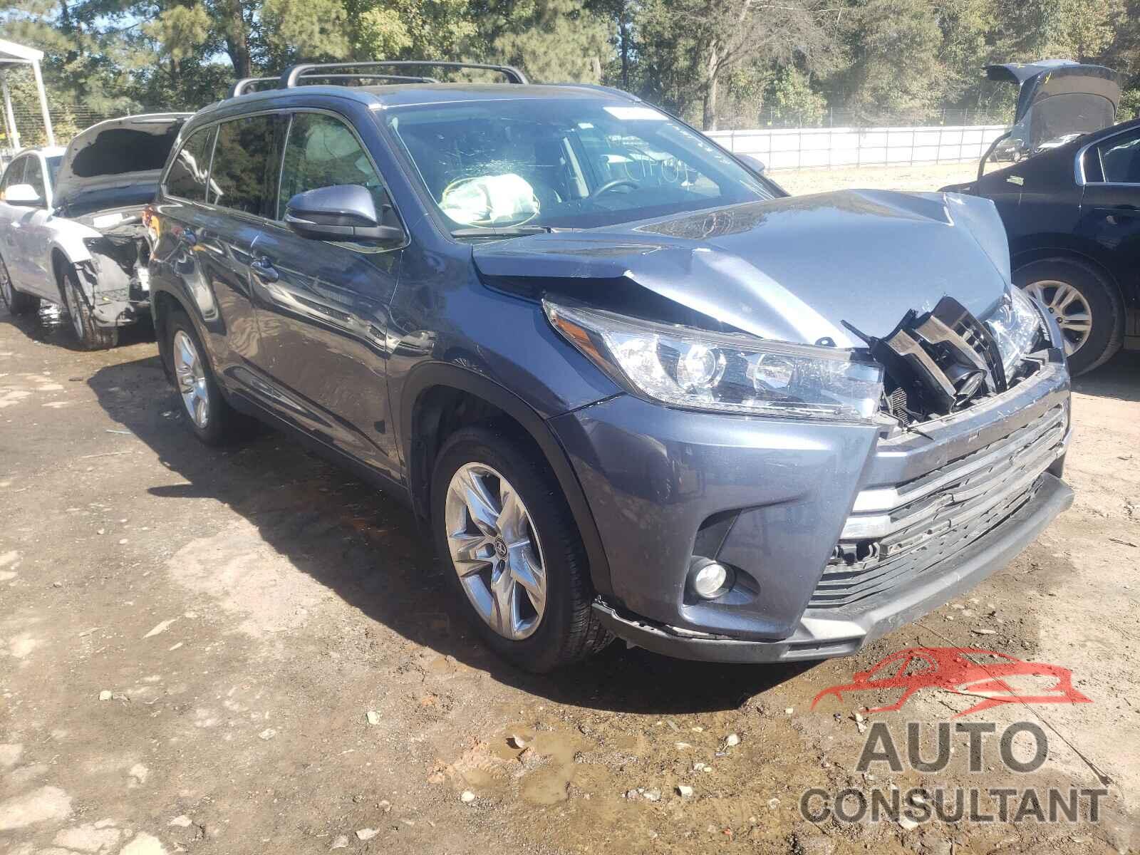 TOYOTA HIGHLANDER 2017 - 5TDDZRFH4HS464555