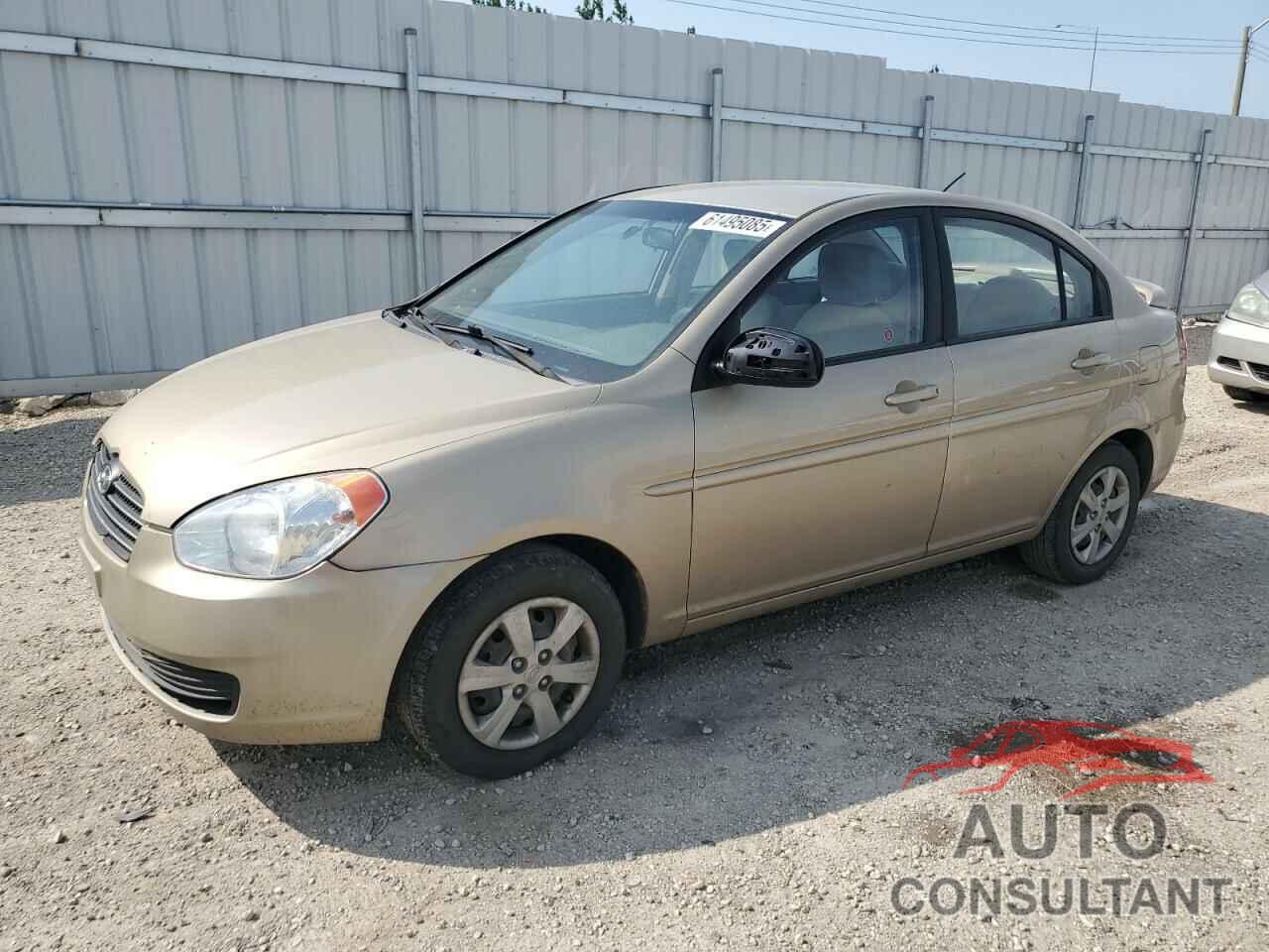 HYUNDAI ACCENT 2010 - KMHCN4BC3AU436876