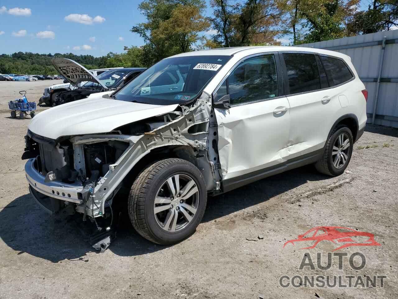 HONDA PILOT 2017 - 5FNYF6H54HB098595