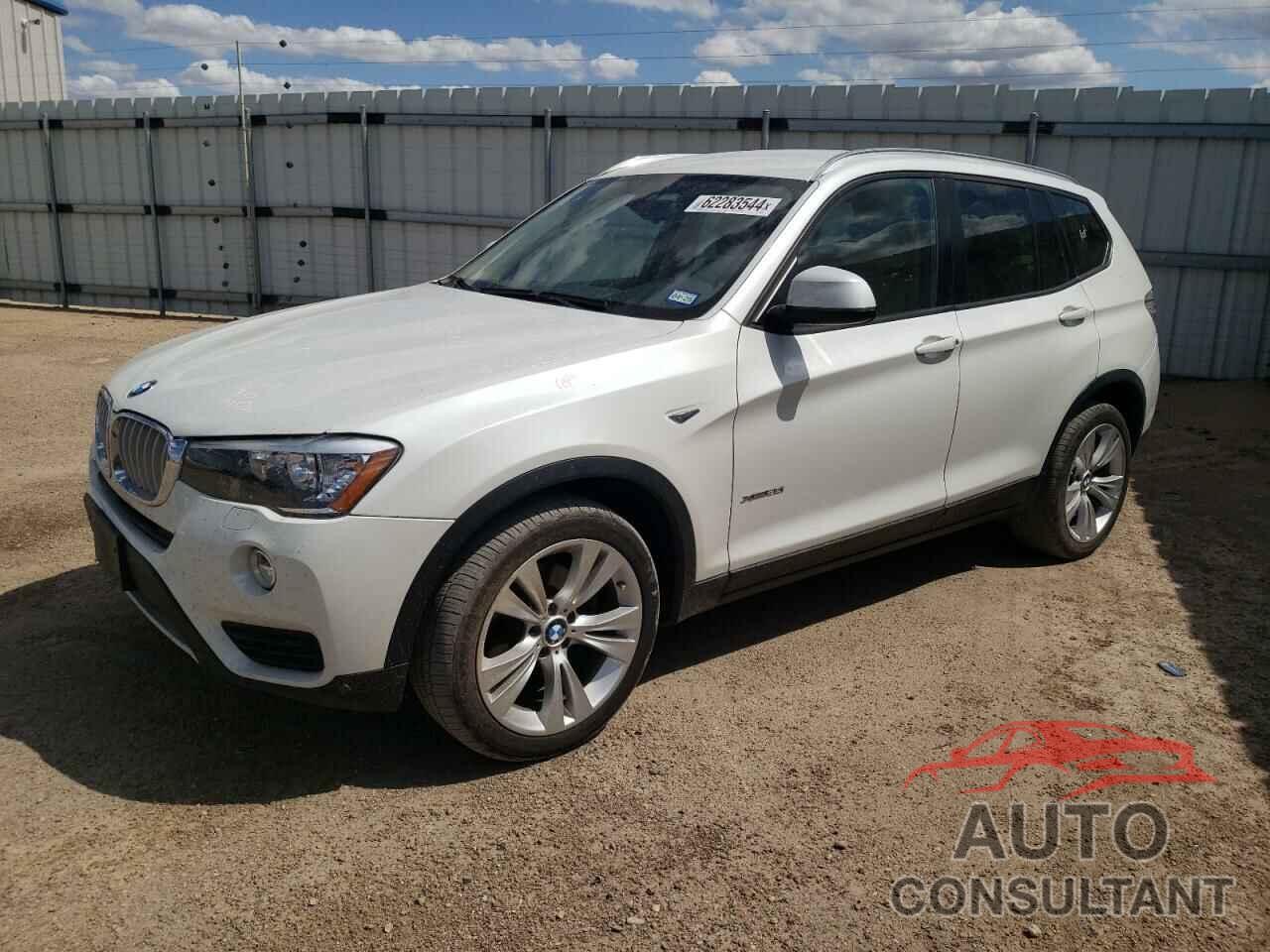 BMW X3 2016 - 5UXWX9C57G0D75896