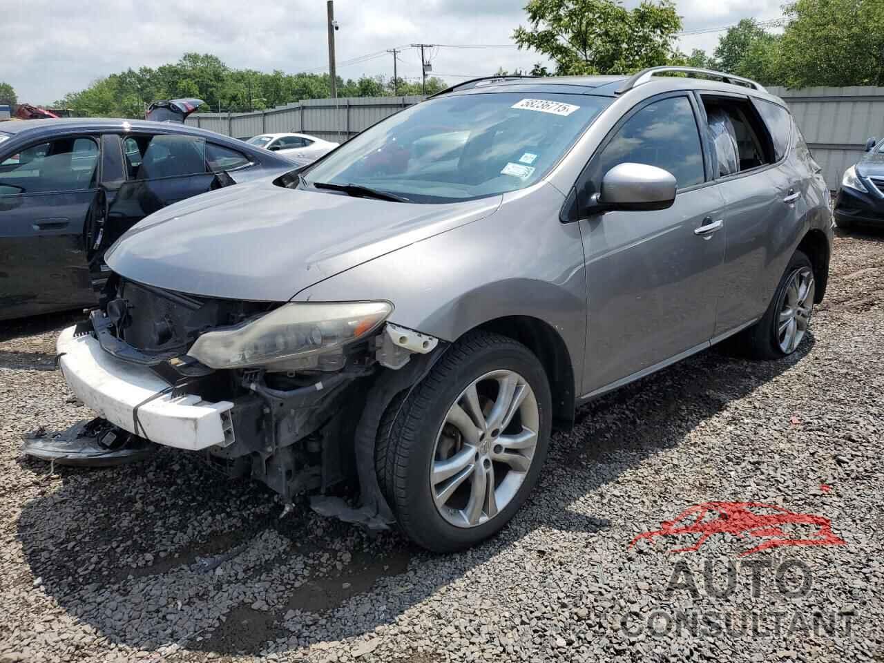 NISSAN MURANO 2011 - JN8AZ1MW6BW158684