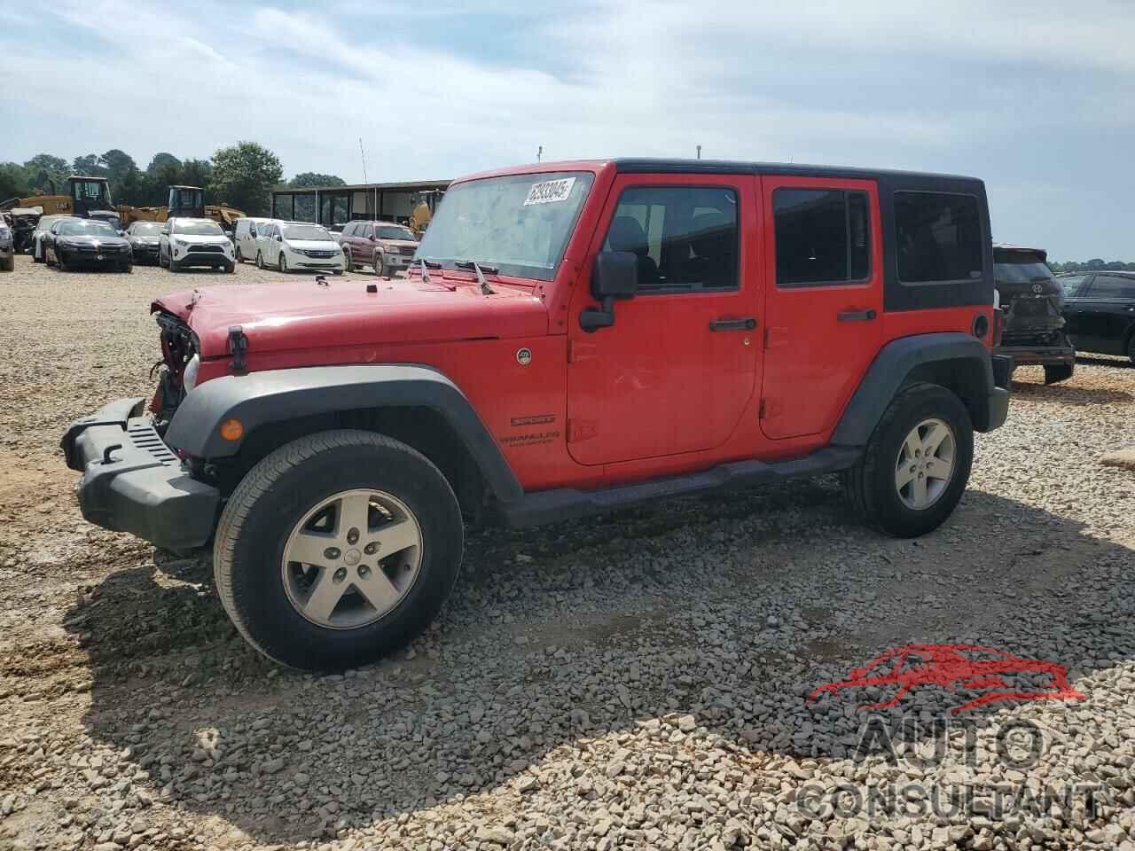 JEEP WRANGLER 2017 - 1C4HJWDG1HL595087