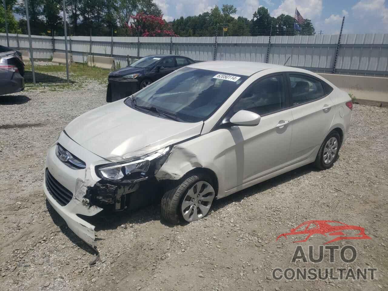 HYUNDAI ACCENT 2016 - KMHCT4AE0GU107506