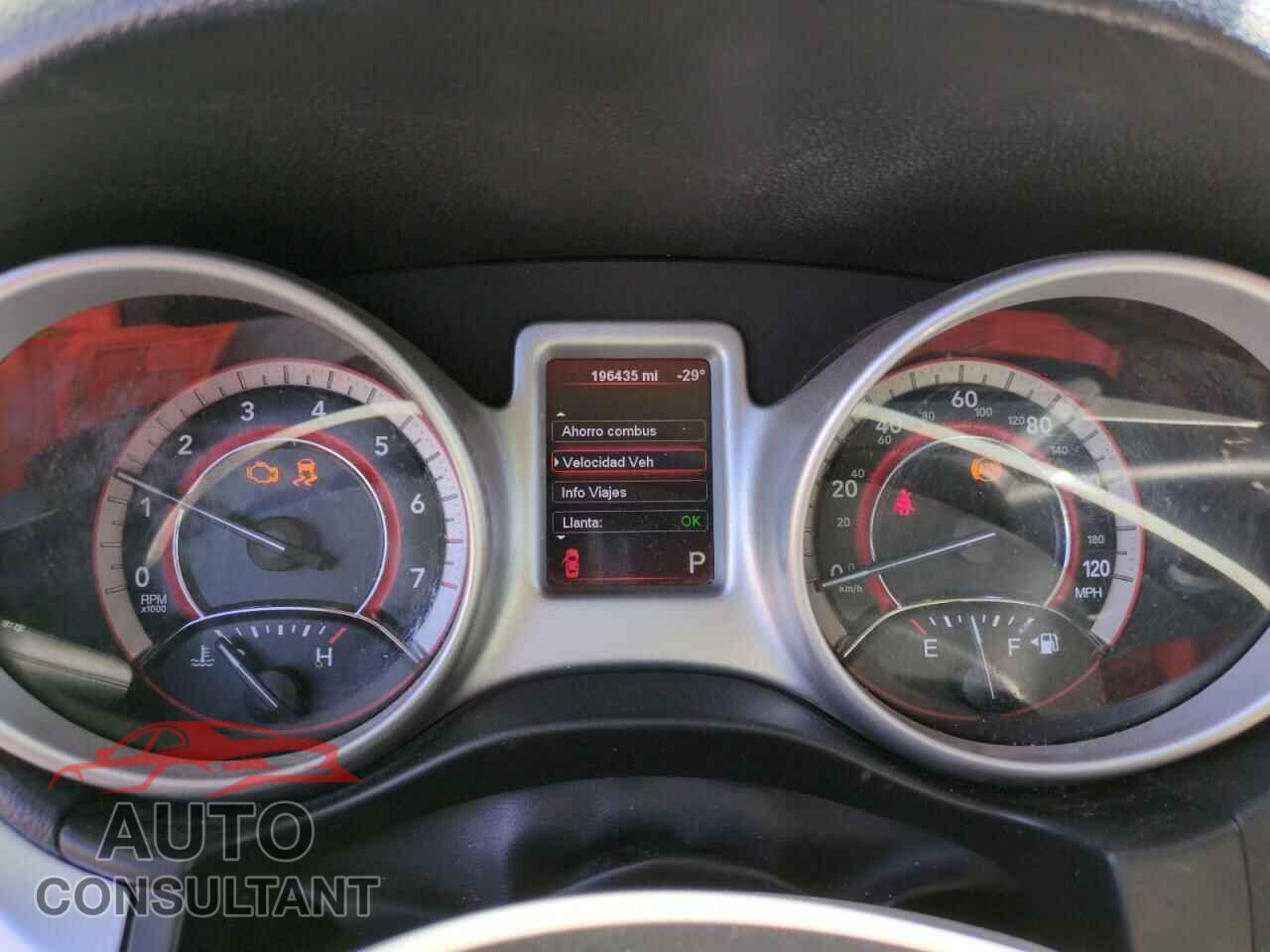 DODGE JOURNEY 2012 - 3C4PDCAB5CT206796
