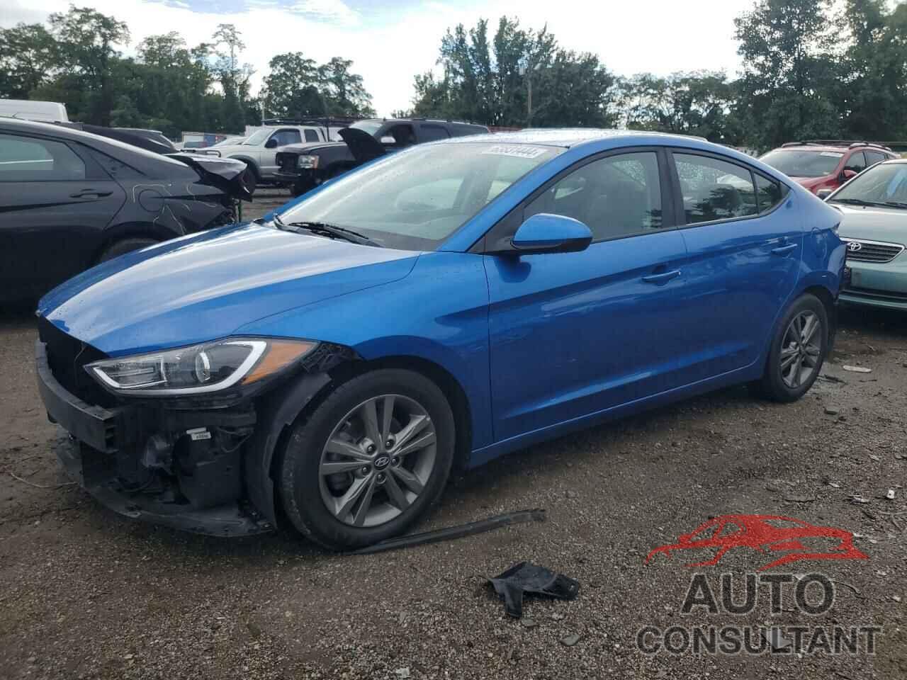 HYUNDAI ELANTRA 2018 - 5NPD84LF2JH348940