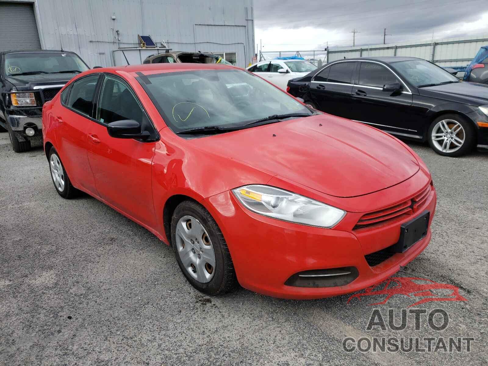 DODGE DART 2016 - 1C3CDFAA3GD625138