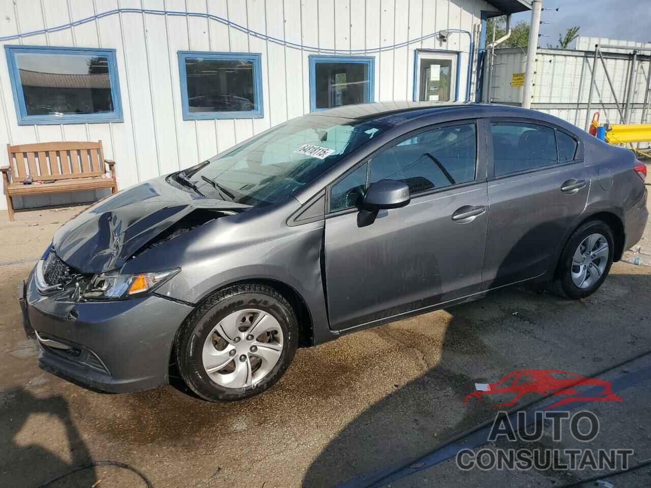 HONDA CIVIC 2013 - 2HGFB2F5XDH586549
